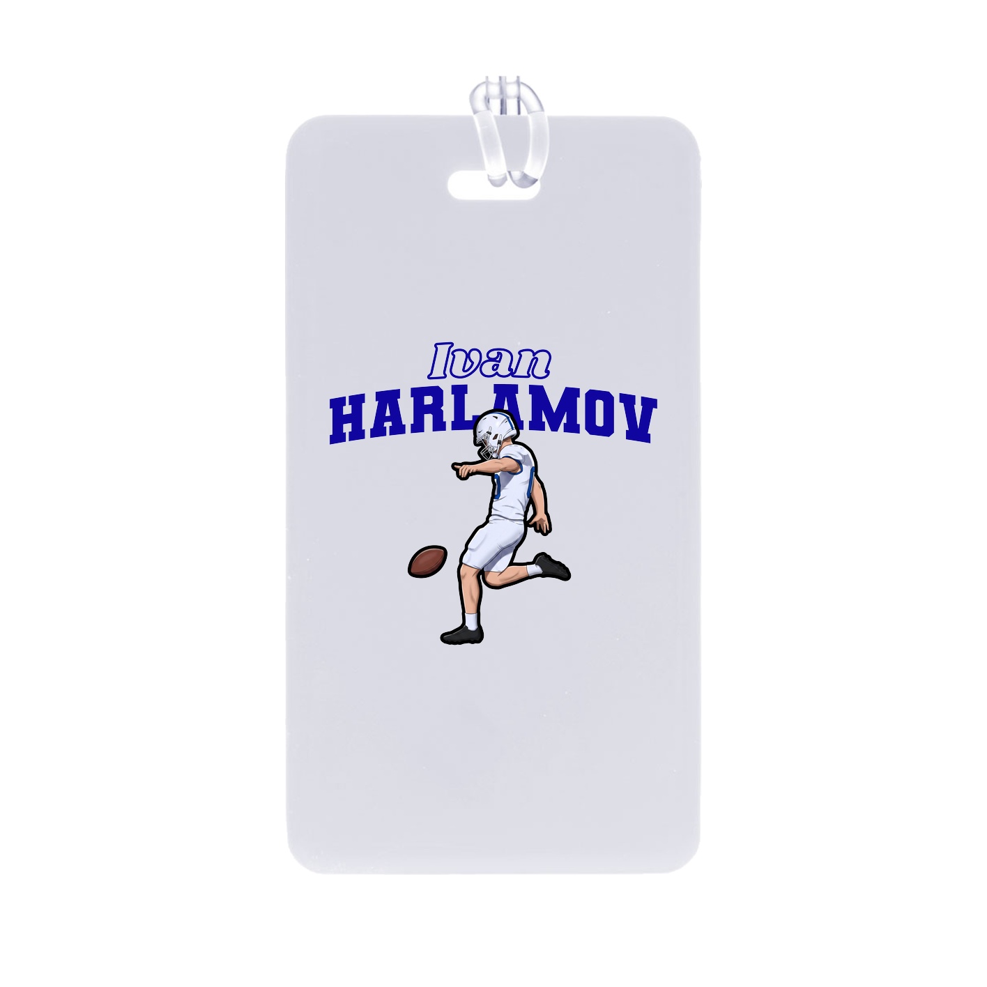 Bag Tag — Name Arch in Classic