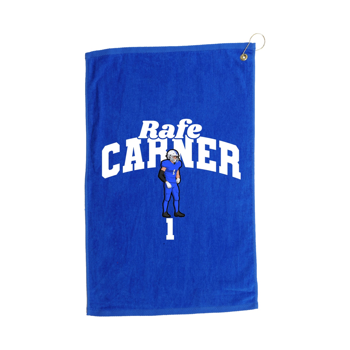 Golf Towel — Signature Arch in Royal