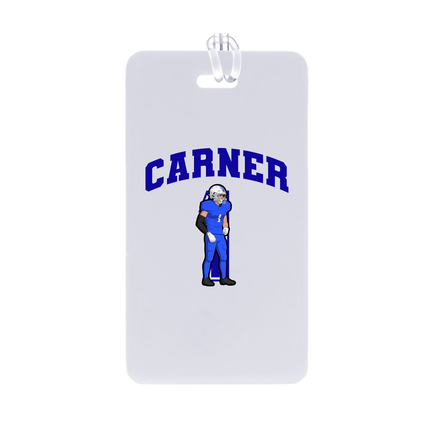 Bag Tag — Number in Classic