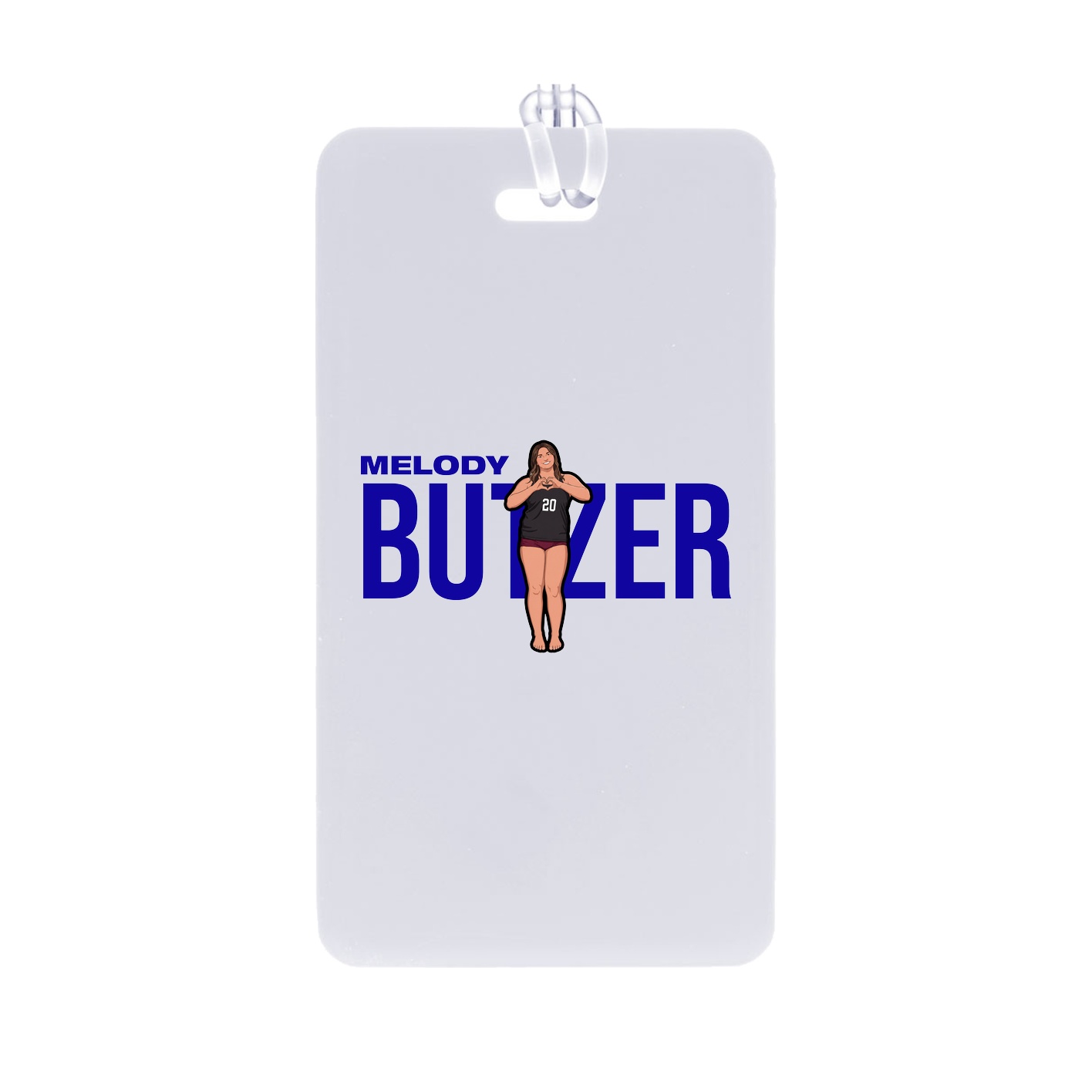 Bag Tag — Player Name in Classic
