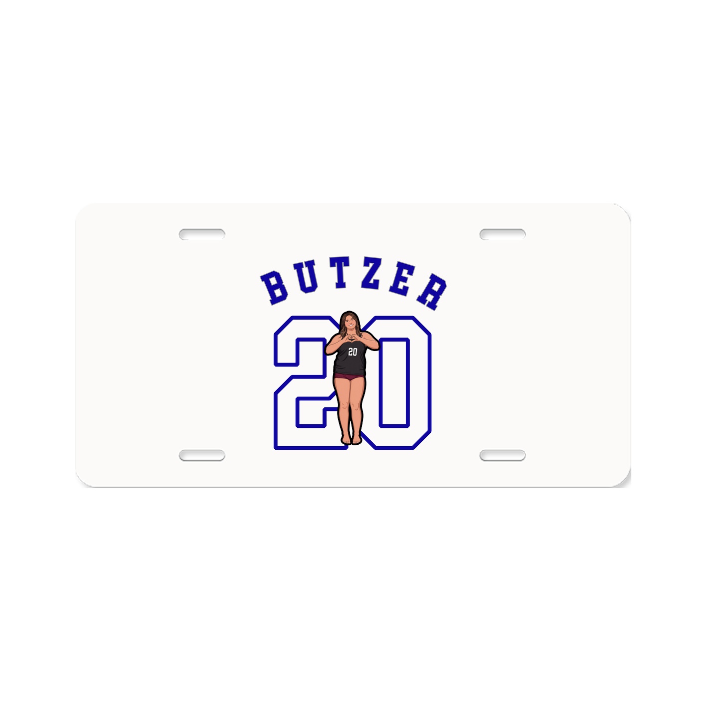 License Plate — Shirsey Arch in Classic