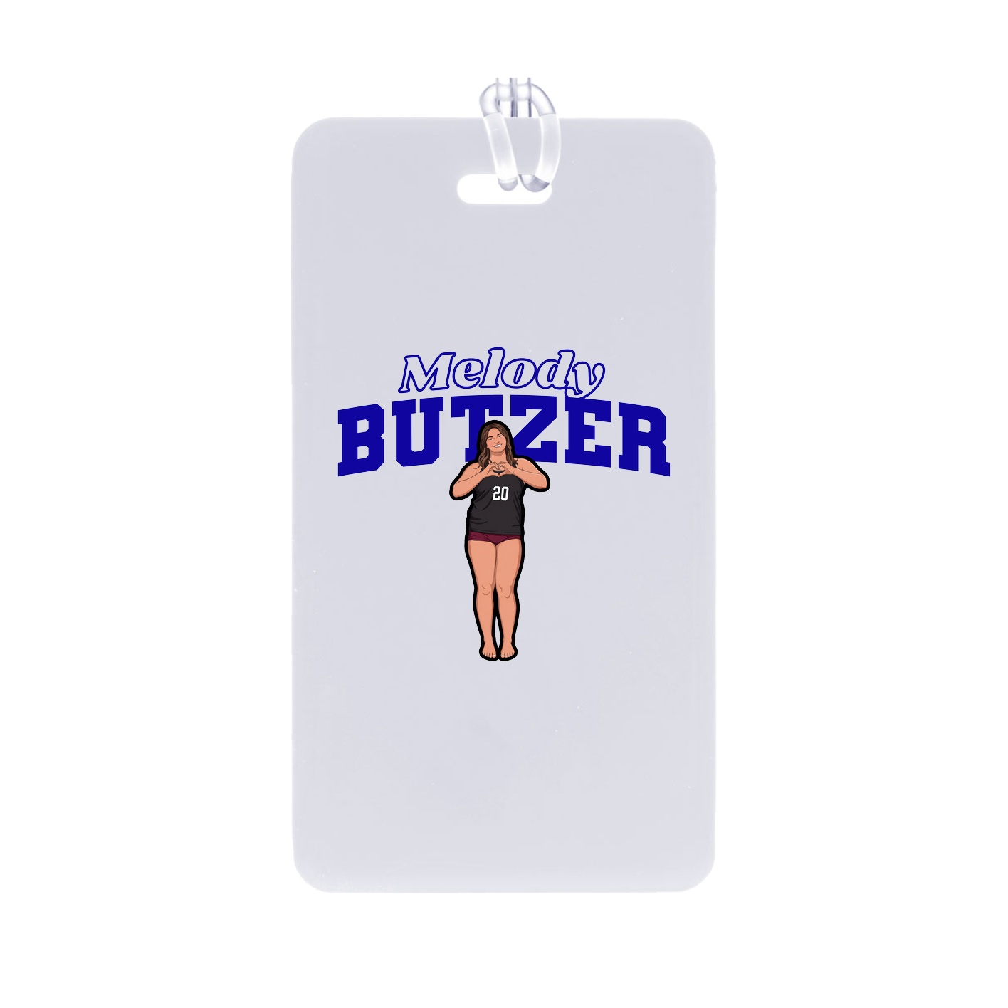 Bag Tag — Name Arch in Classic