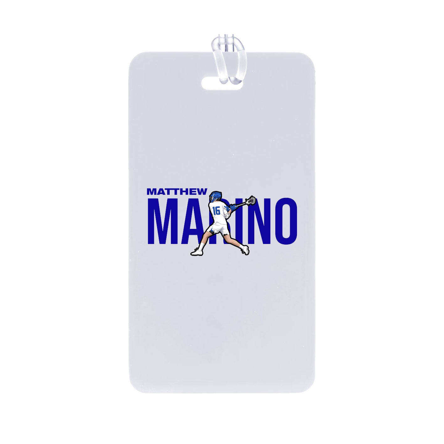 Bag Tag — Player Name in Classic