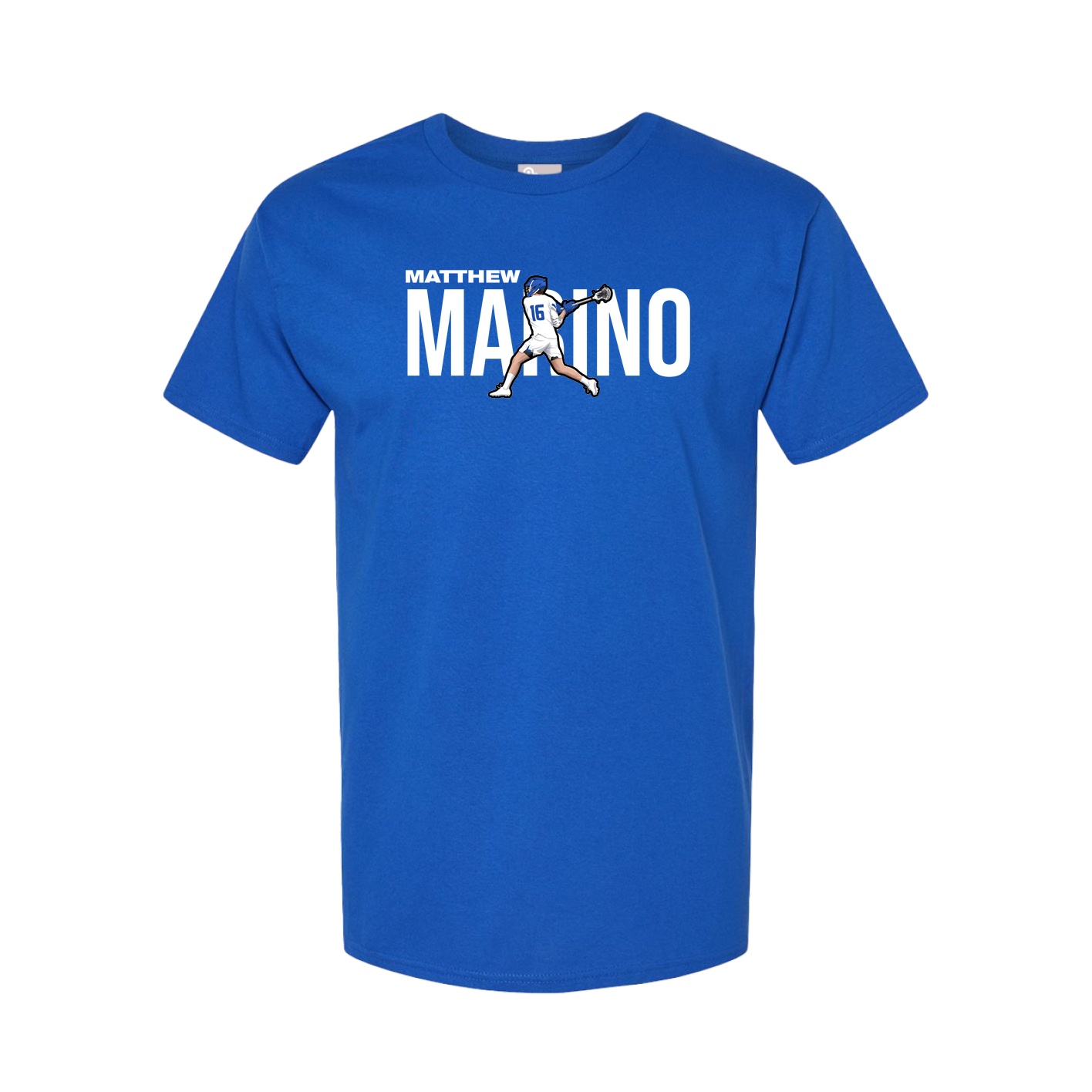 Youth Tee — Player Name in Royal
