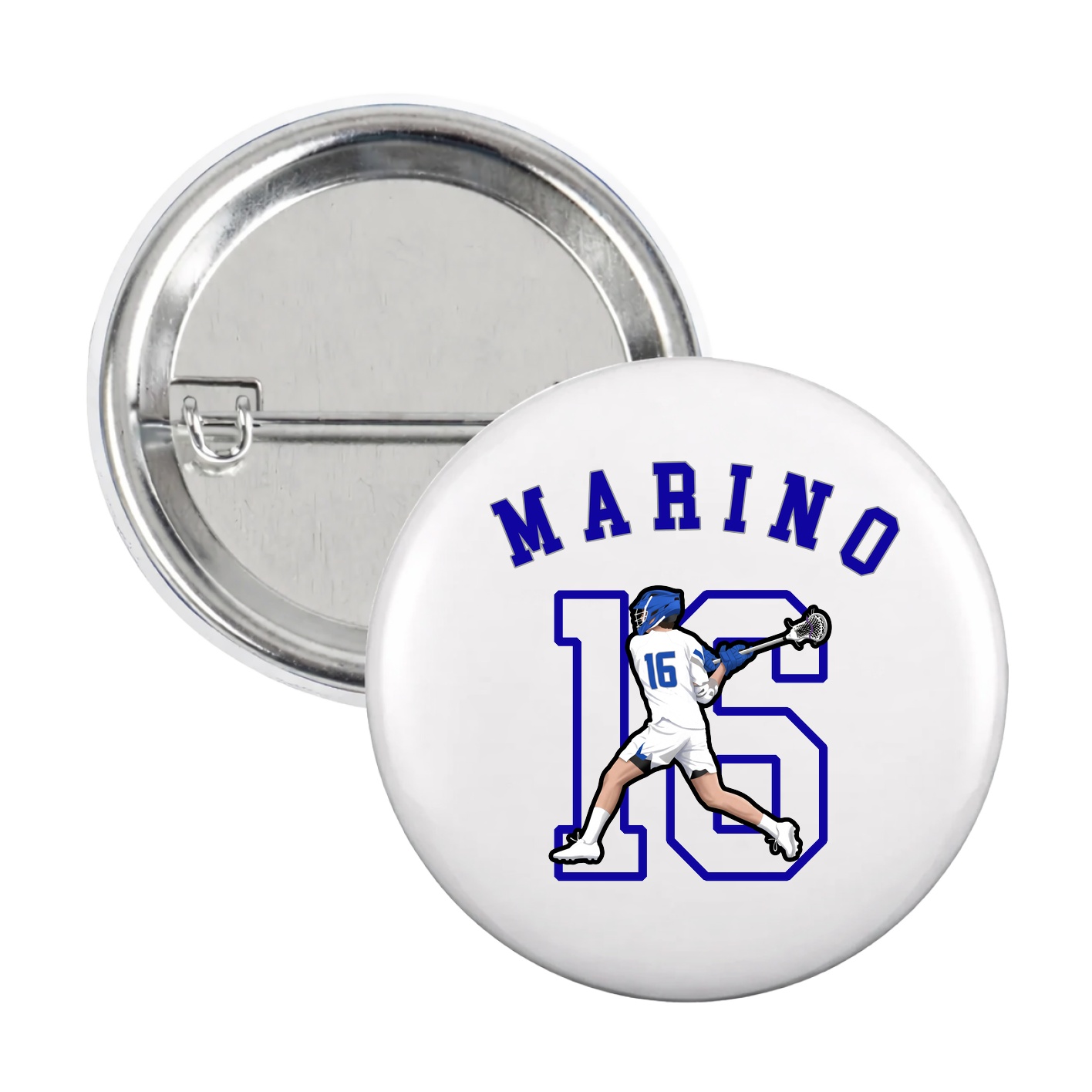 Game Day Button — Shirsey Arch in White