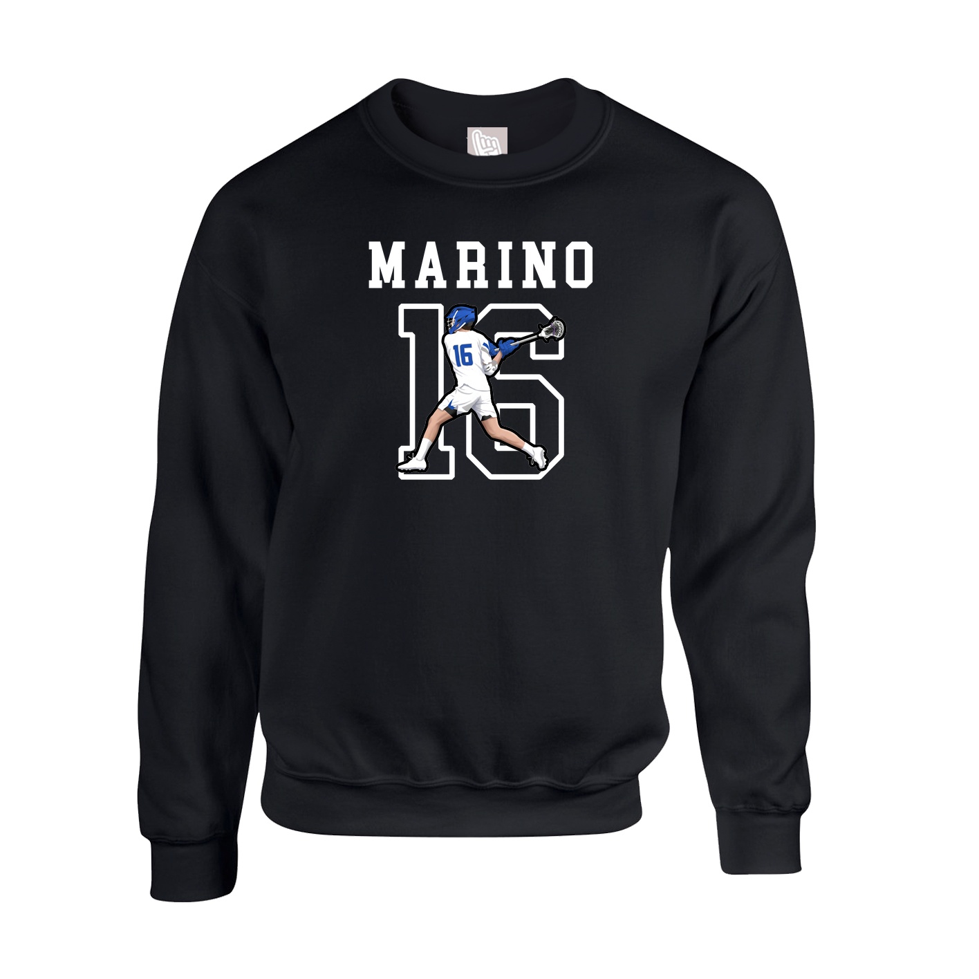 Fleece Crew — Shirsey in Black