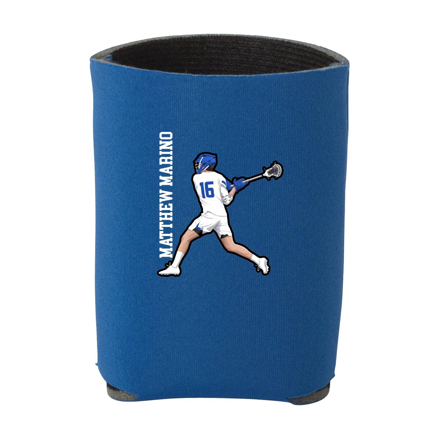 Can Holder — Name Vertical in Royal