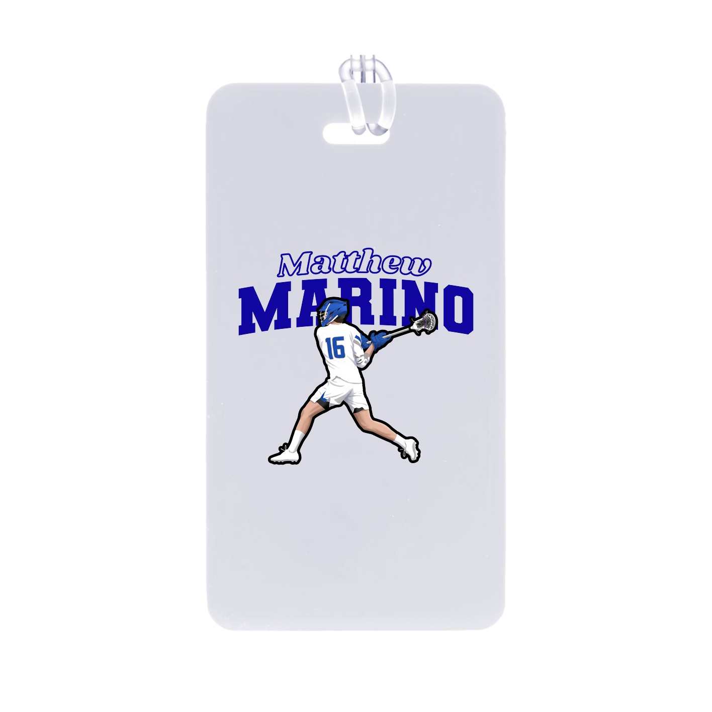 Bag Tag — Name Arch in Classic