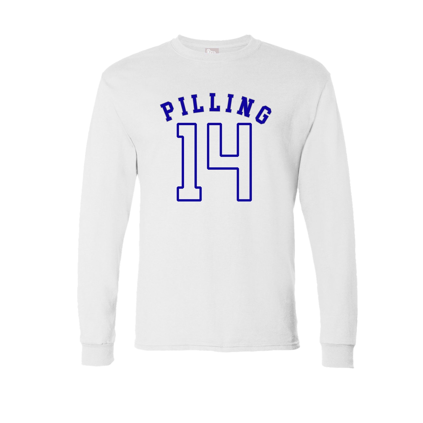 Long Sleeve Tee — Shirsey Arch in White