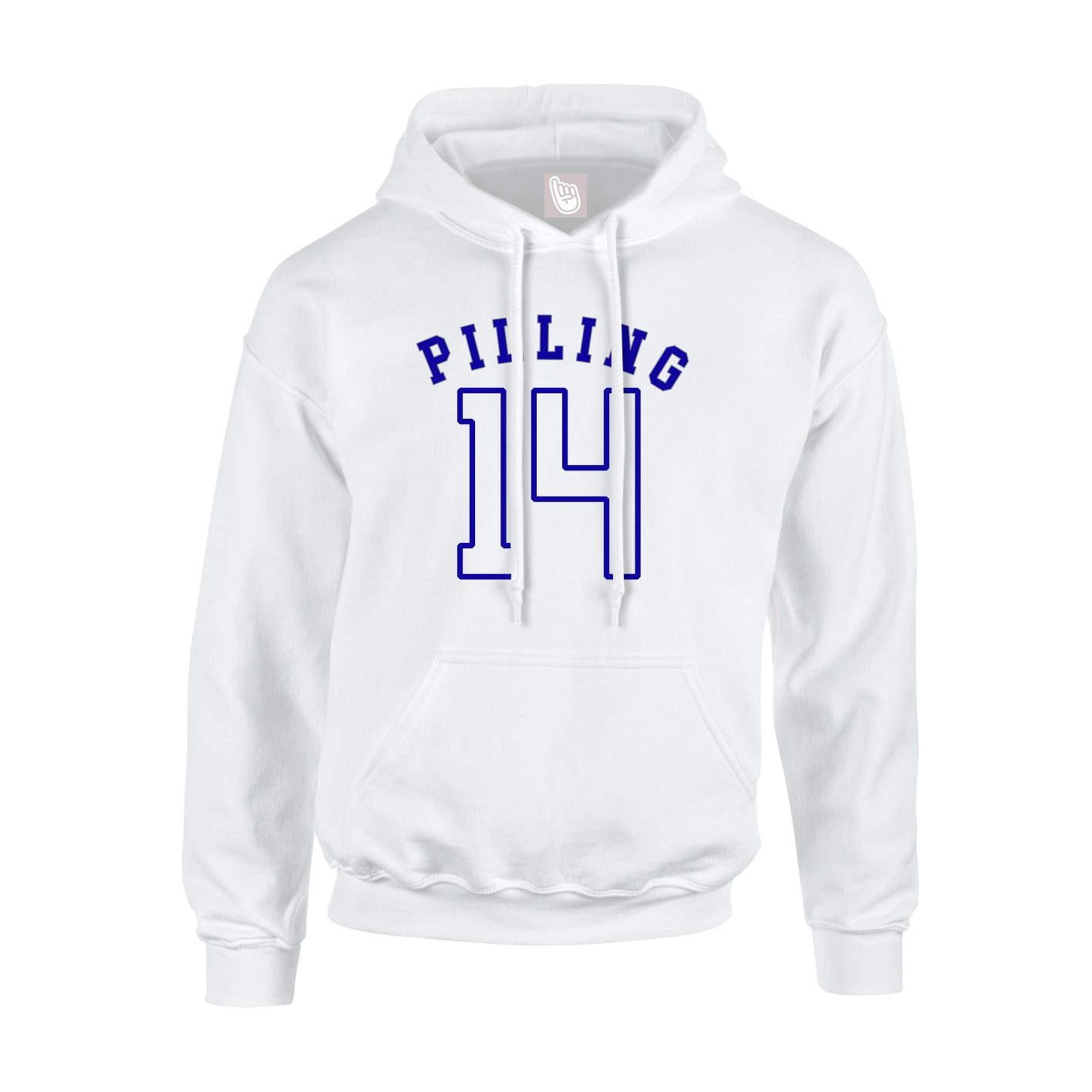 Hoodie — Shirsey Arch in White