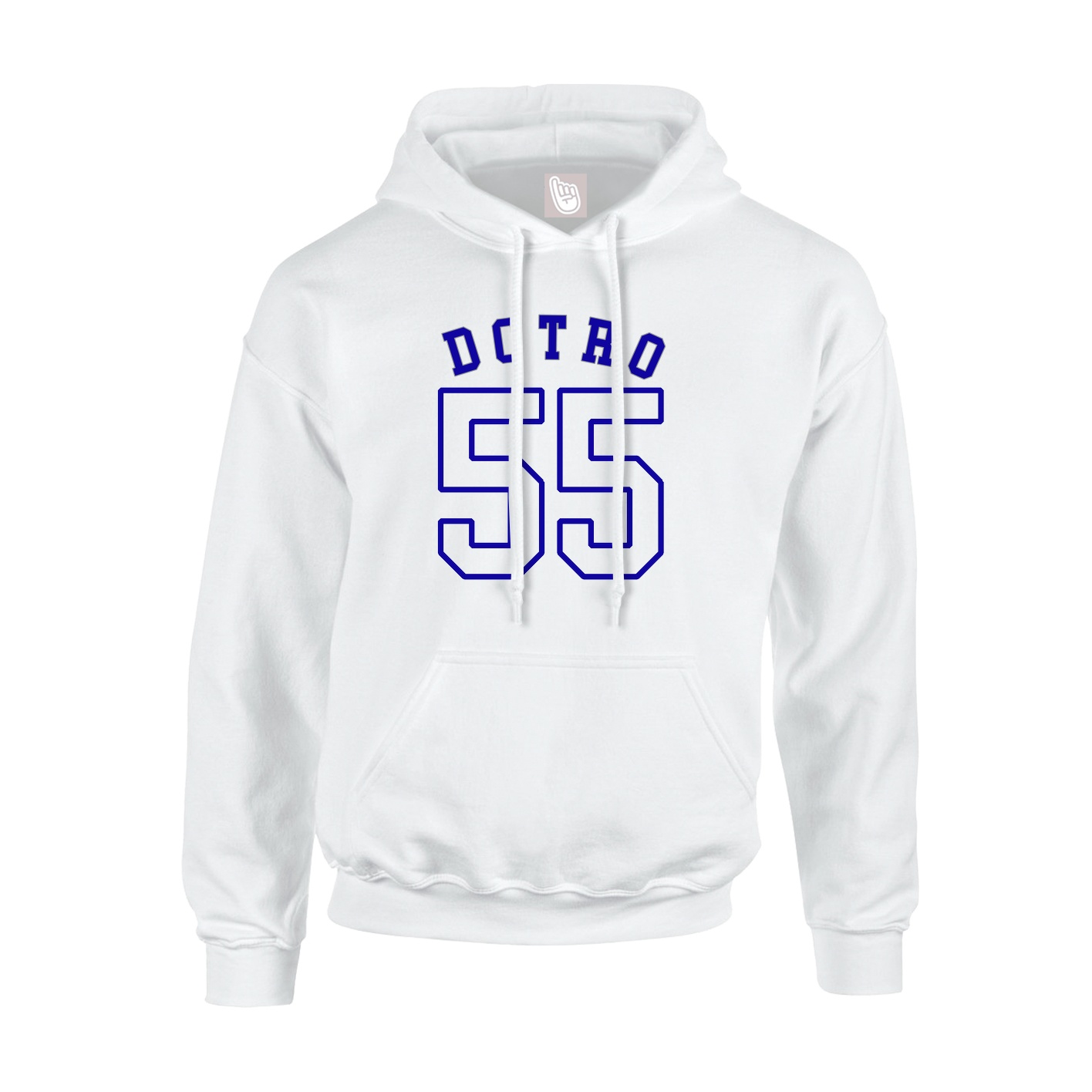 Hoodie — Shirsey Arch in White