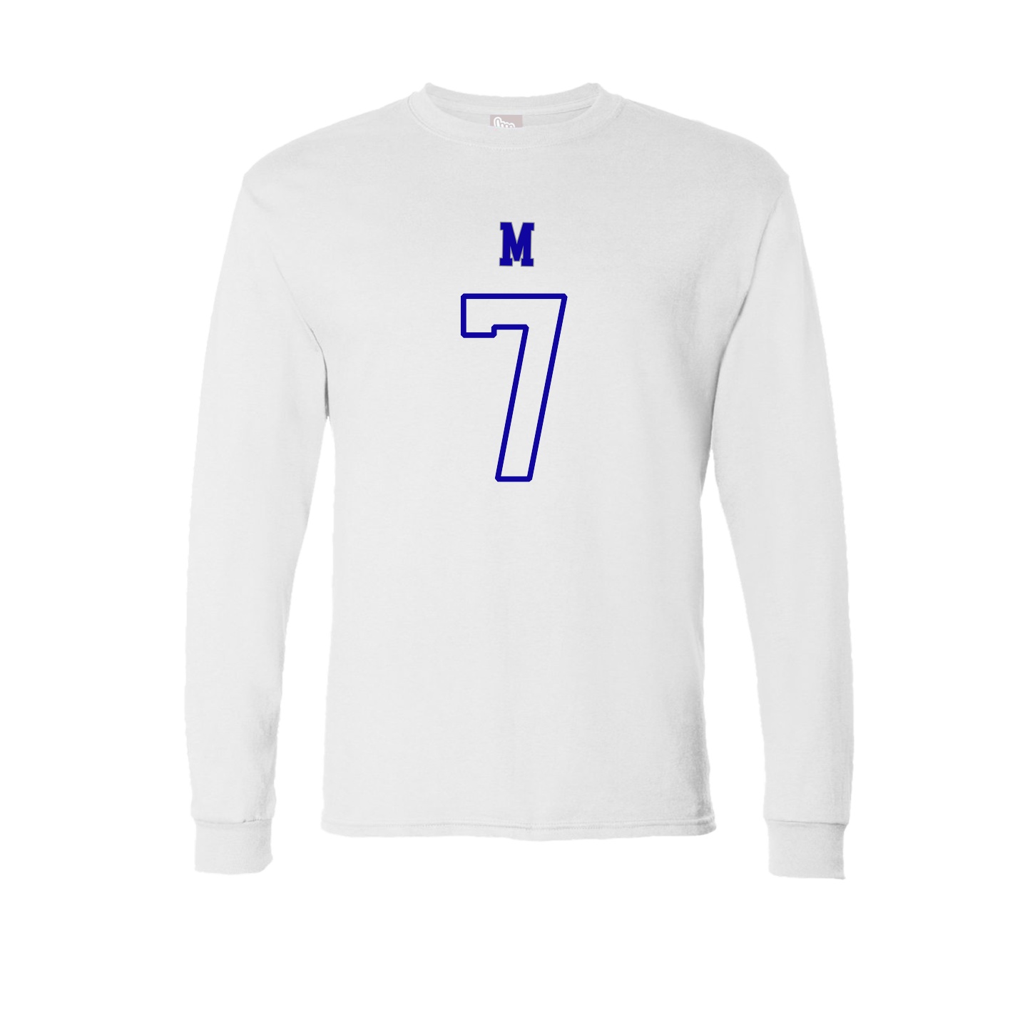 Long Sleeve Tee — Shirsey Arch in White