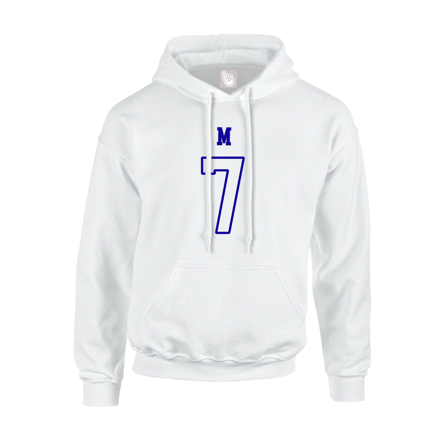 Hoodie — Shirsey Arch in White