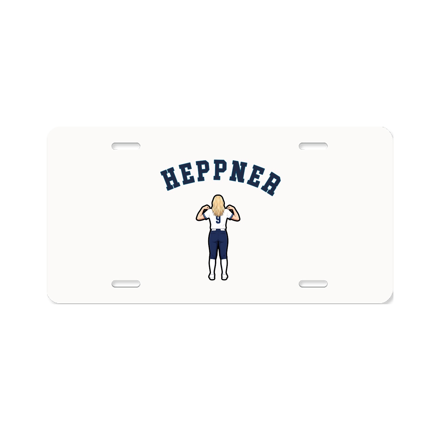 License Plate — Shirsey Arch in Classic