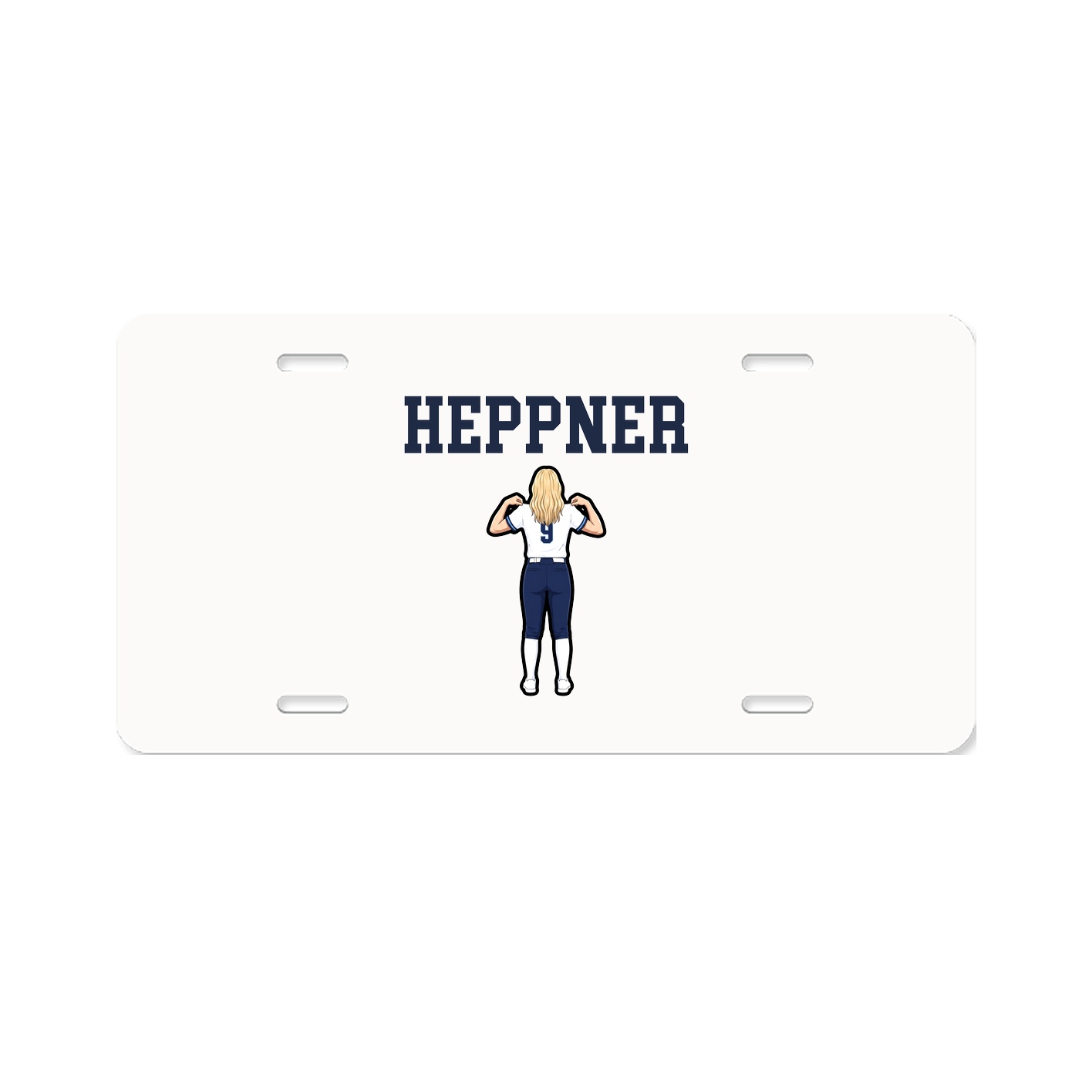 License Plate — Shirsey in Classic