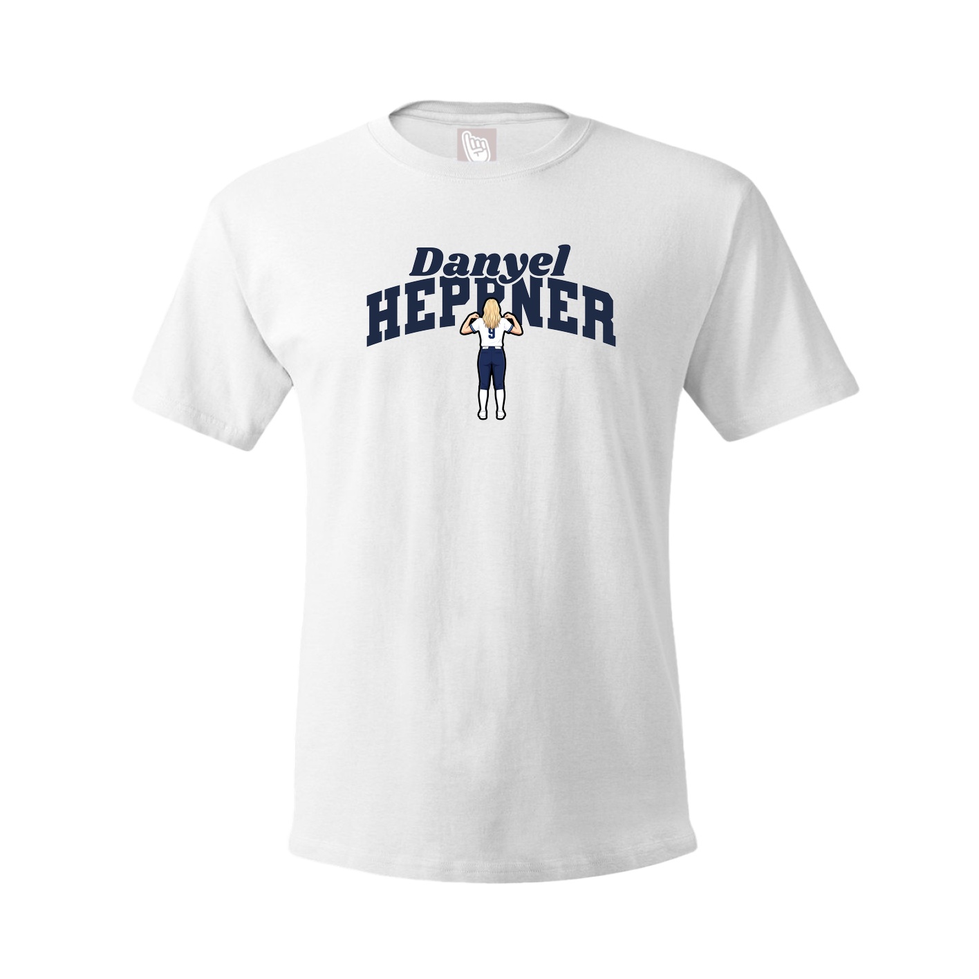 Youth Tee — Signature Arch in White
