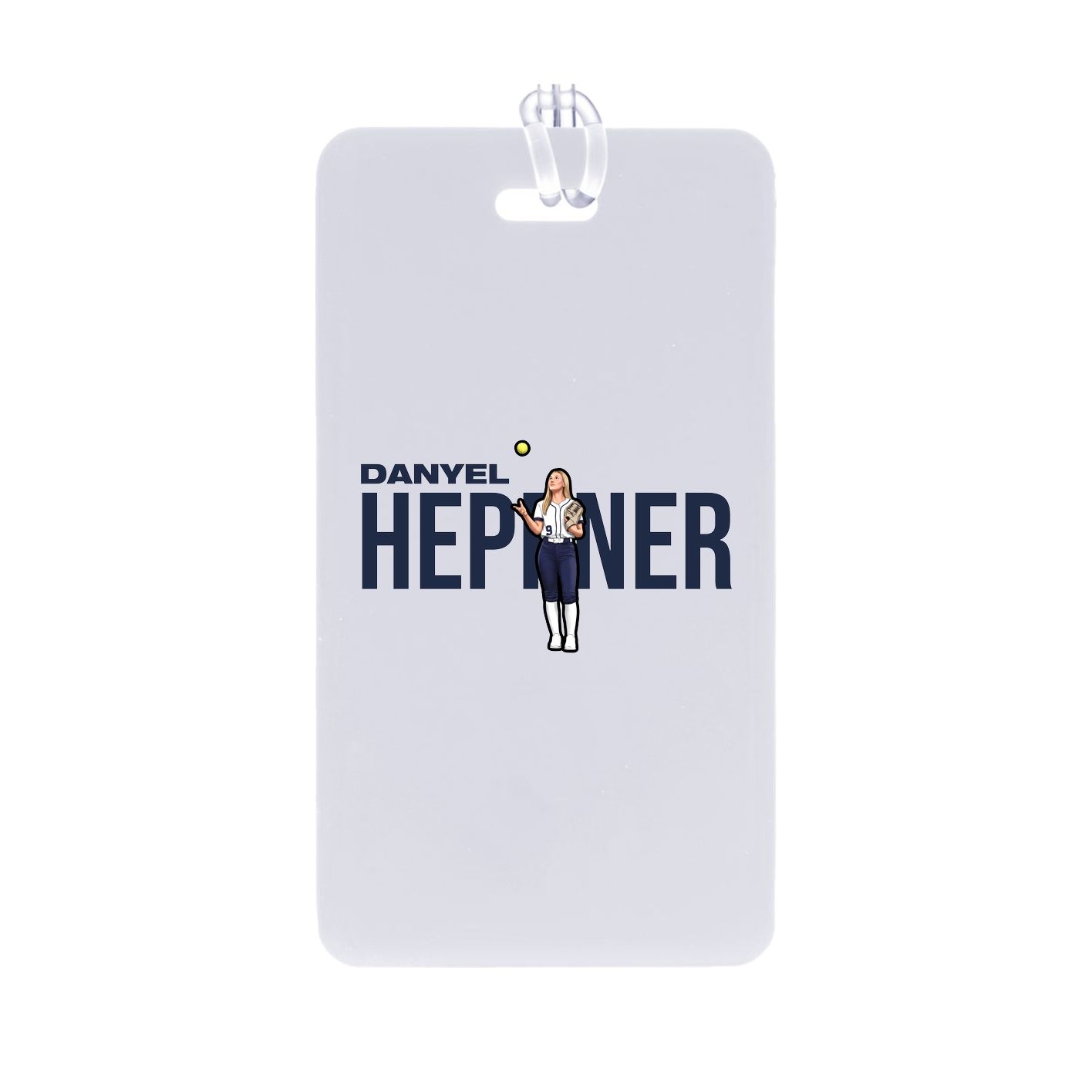Bag Tag — Player Name in Classic
