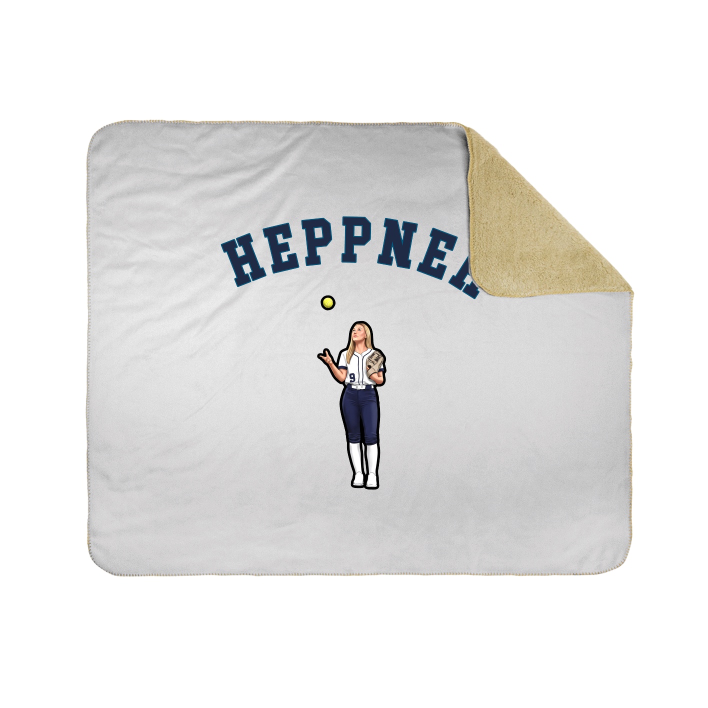 Throw Blanket — Shirsey Arch in White