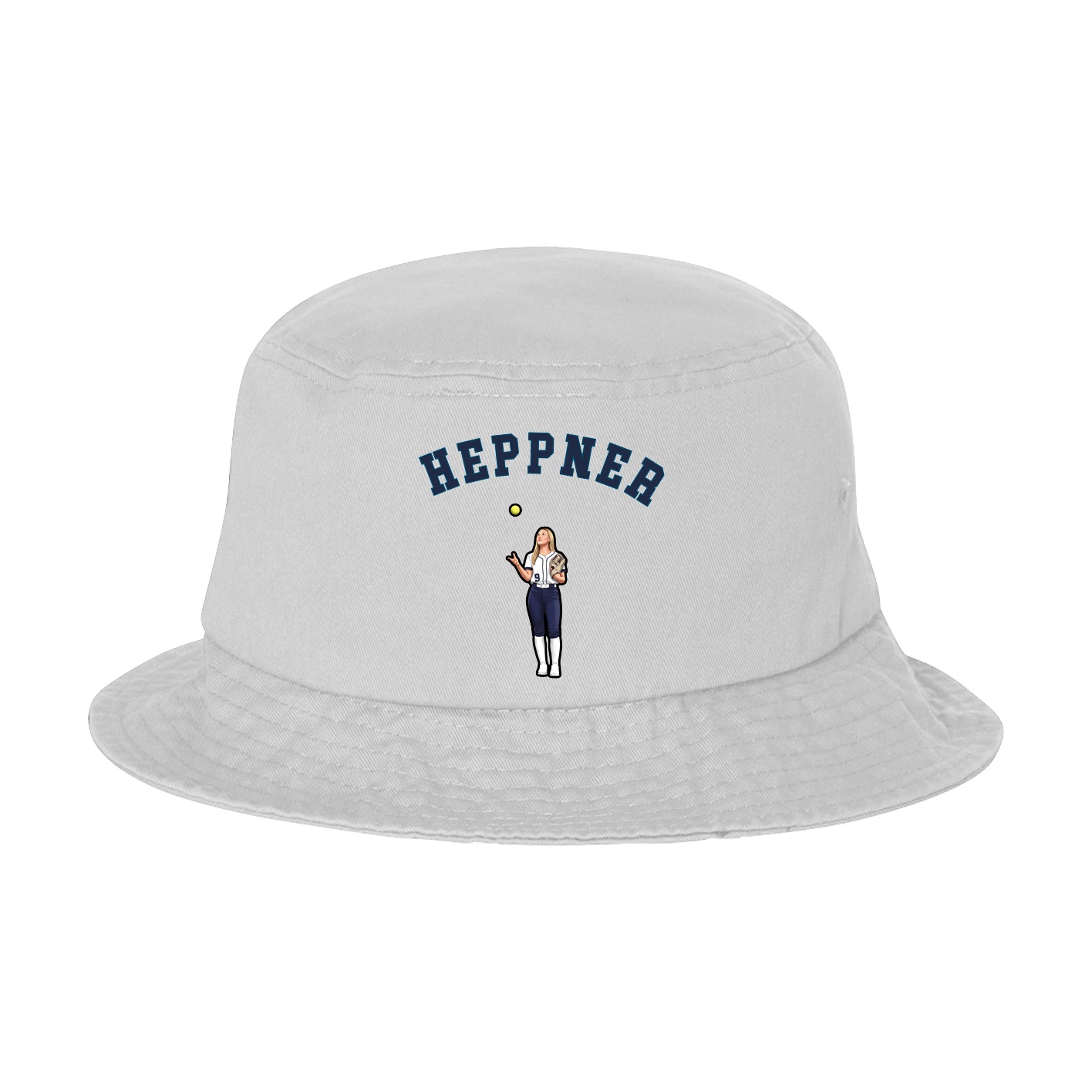 Bucket Cap — Shirsey Arch in White