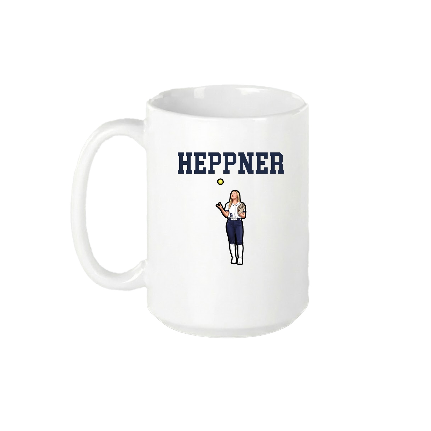 15oz Coffee Mug — Shirsey in White