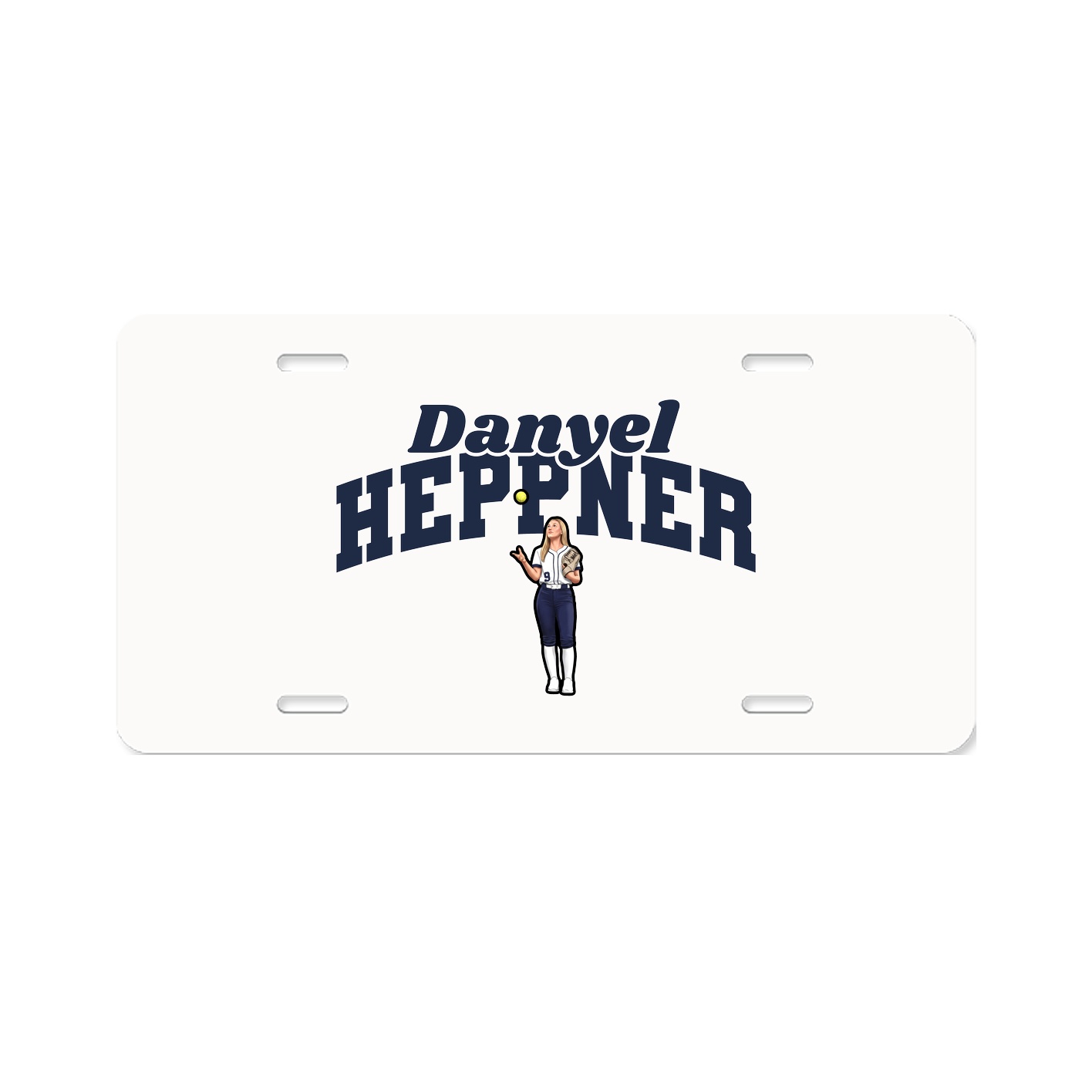 License Plate — Signature Arch in Classic