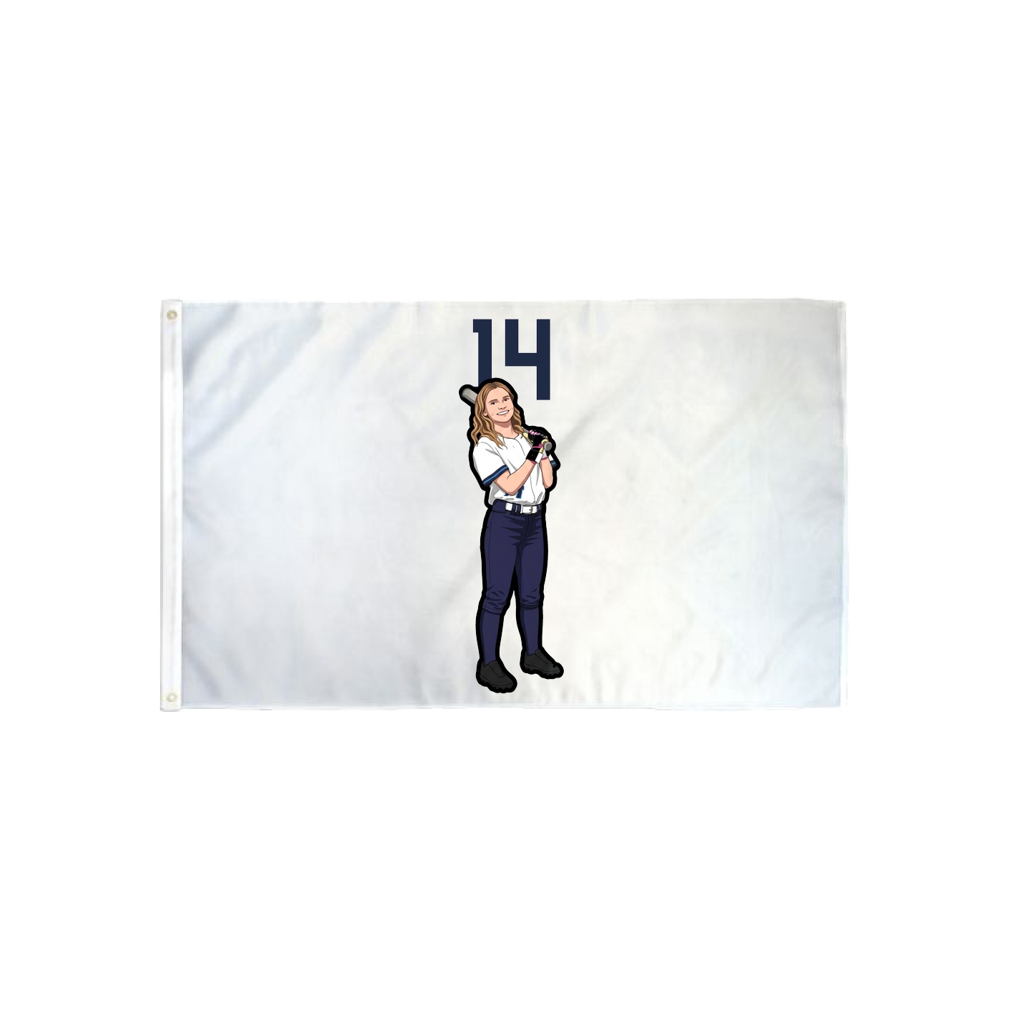 3x5 Flag — Number Top in Classic