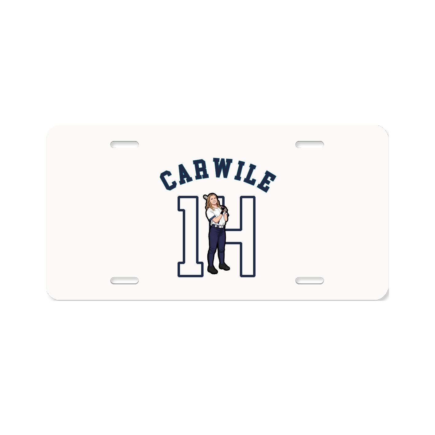 License Plate — Shirsey Arch in Classic