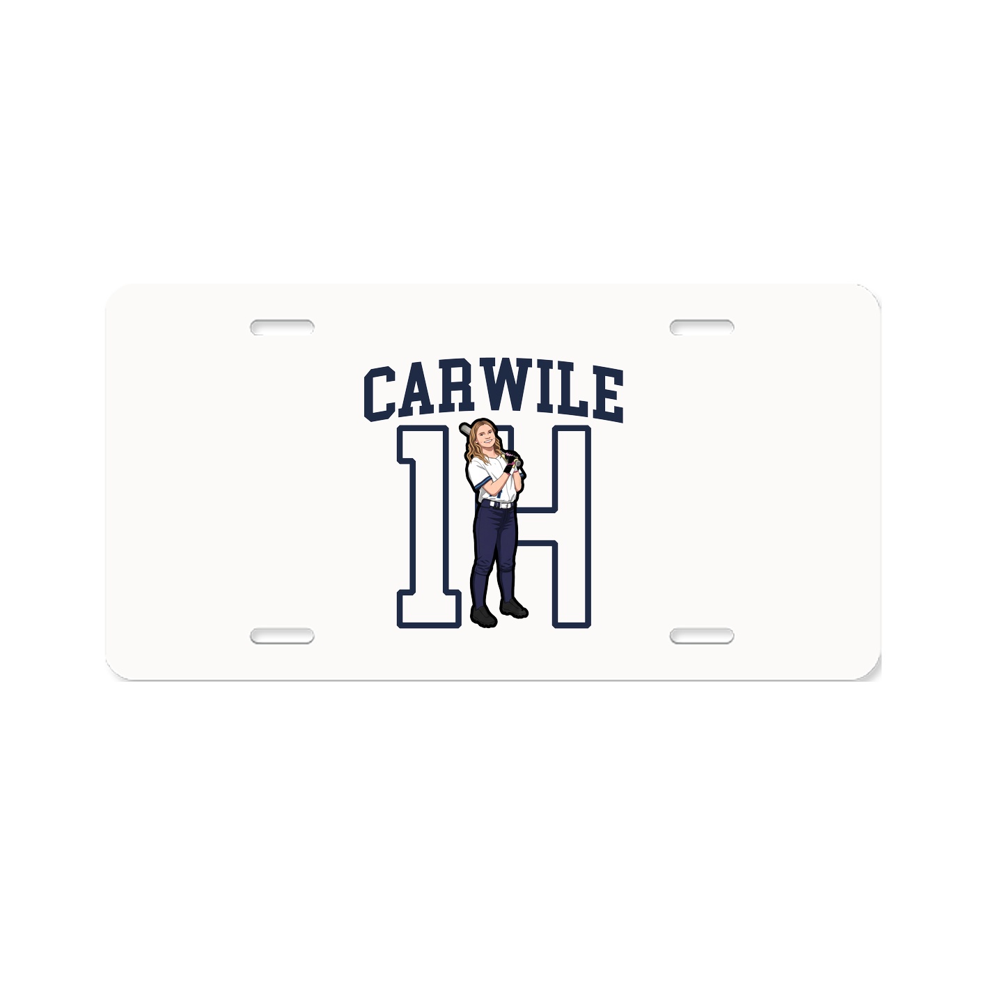 License Plate — Shirsey in Classic