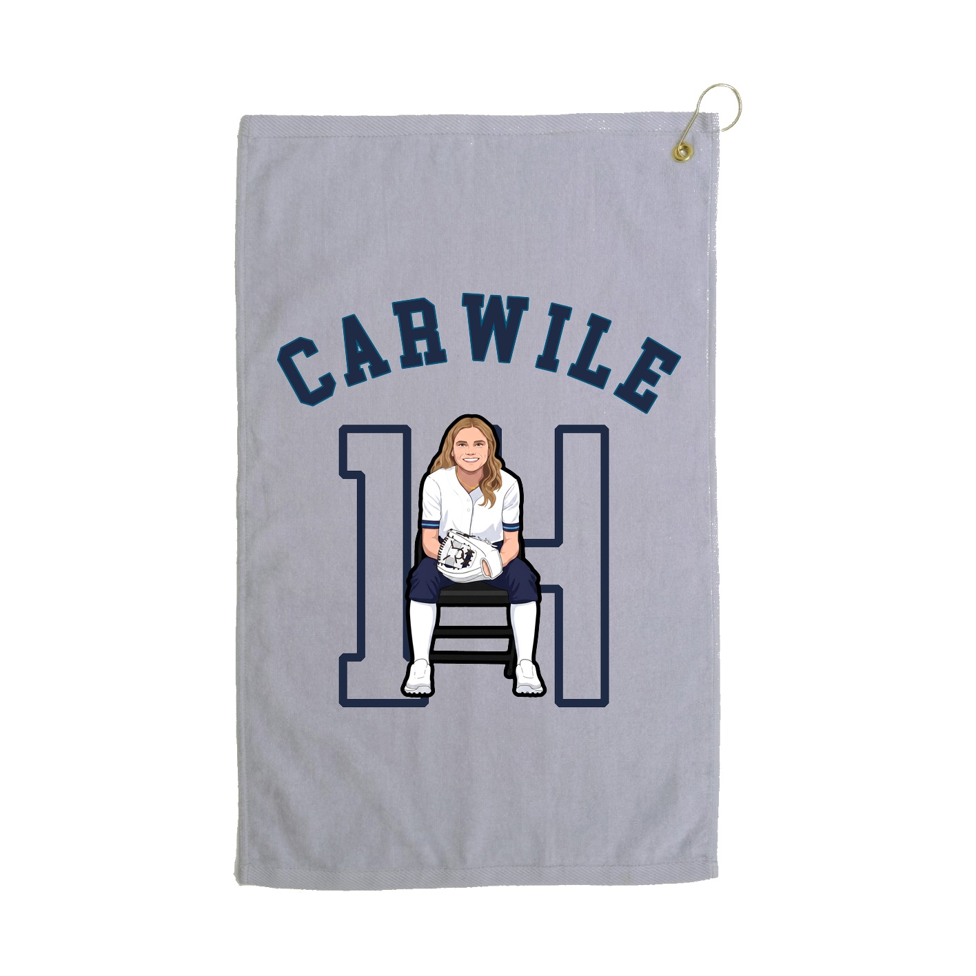 Terry Velour Golf Towel