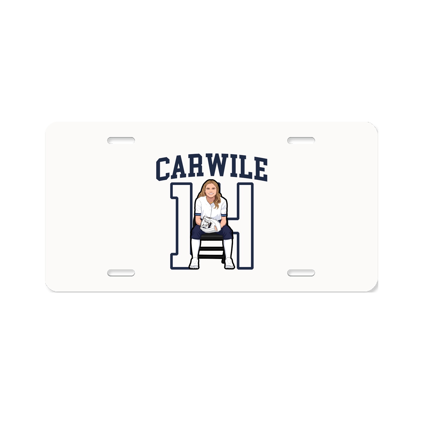 Aluminum License Plate