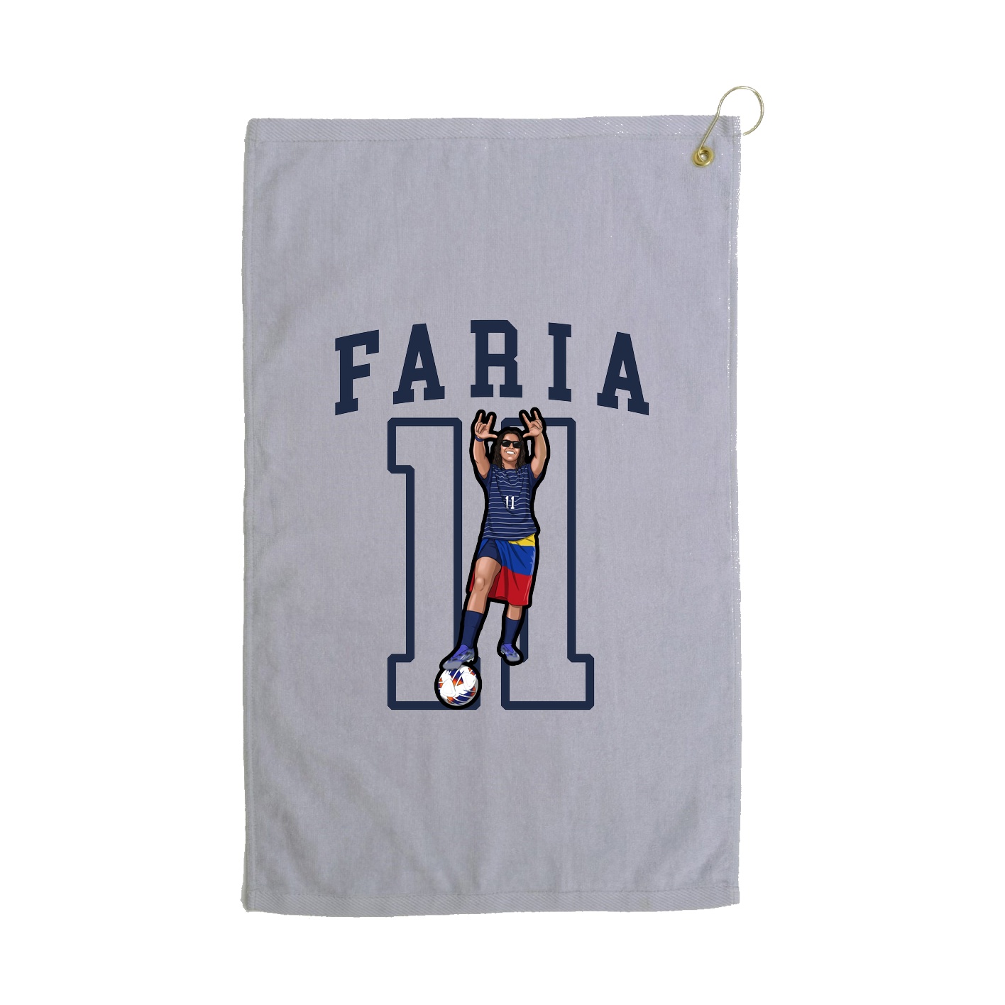 Golf Towel — Shirsey in Grey