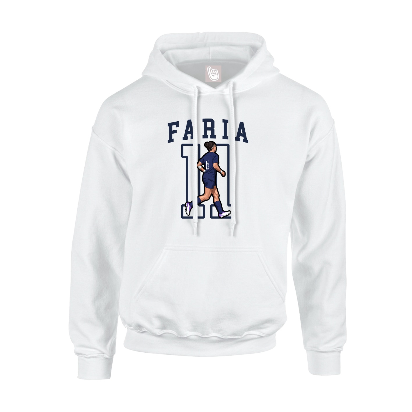Youth Hoodie — Shirsey in White