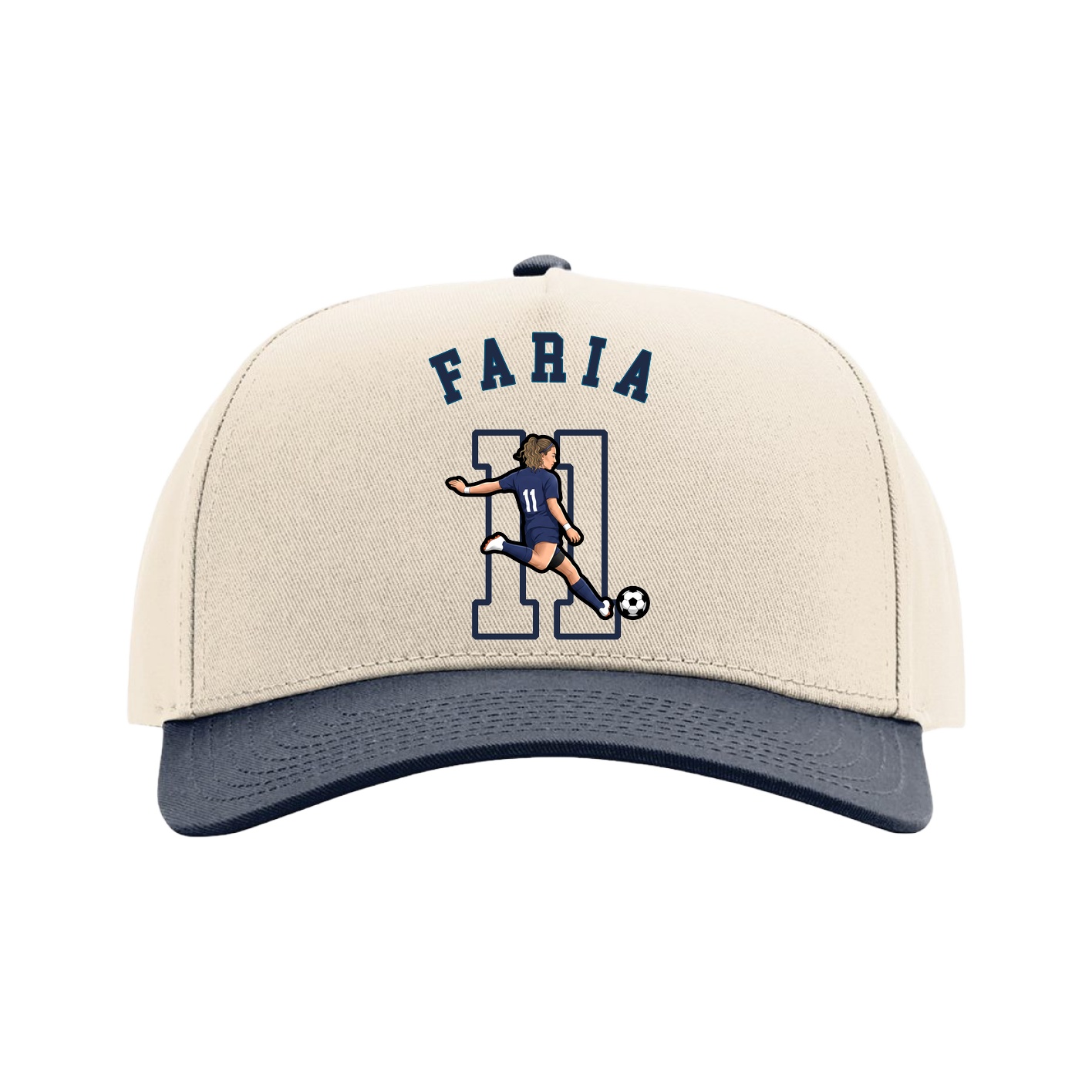 Full Fabric Five-Panel Champ Cap