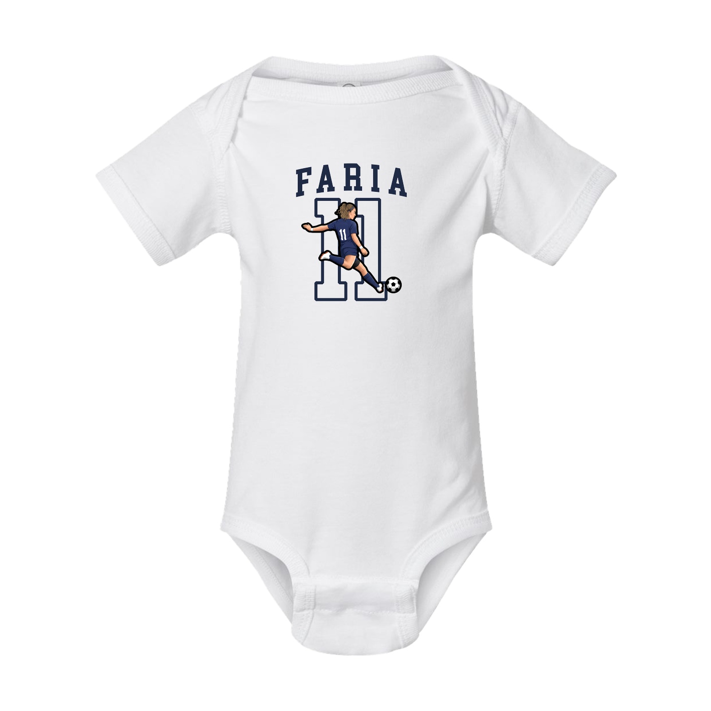 Baby Onesie — Shirsey in White