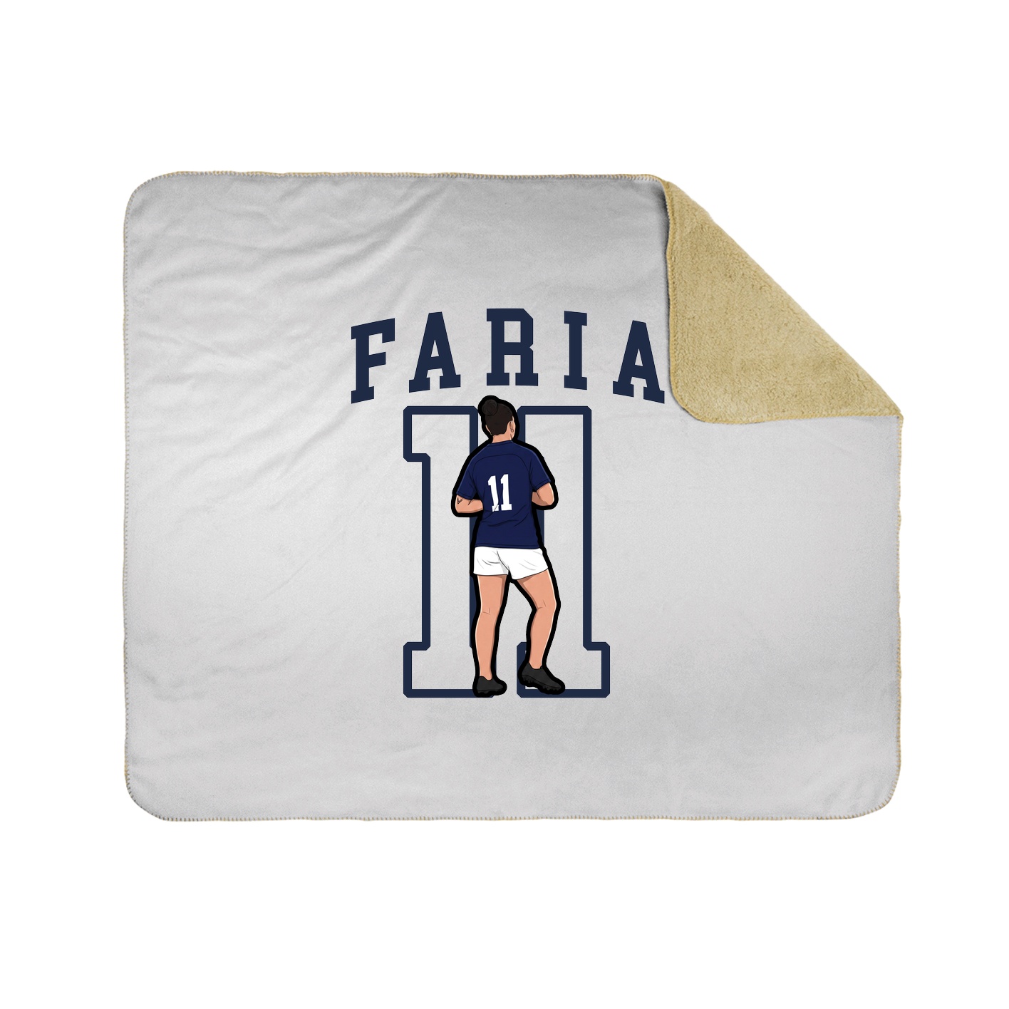 50x60 Sherpa Lined Throw Blanket