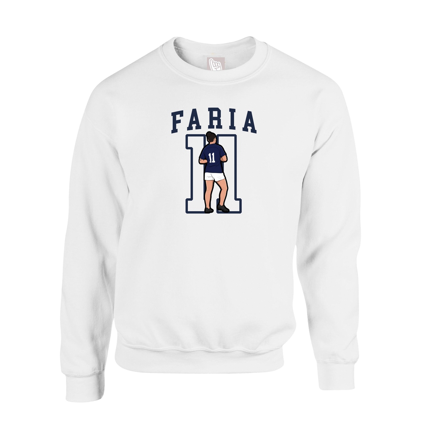 Fleece Crew — Shirsey in White