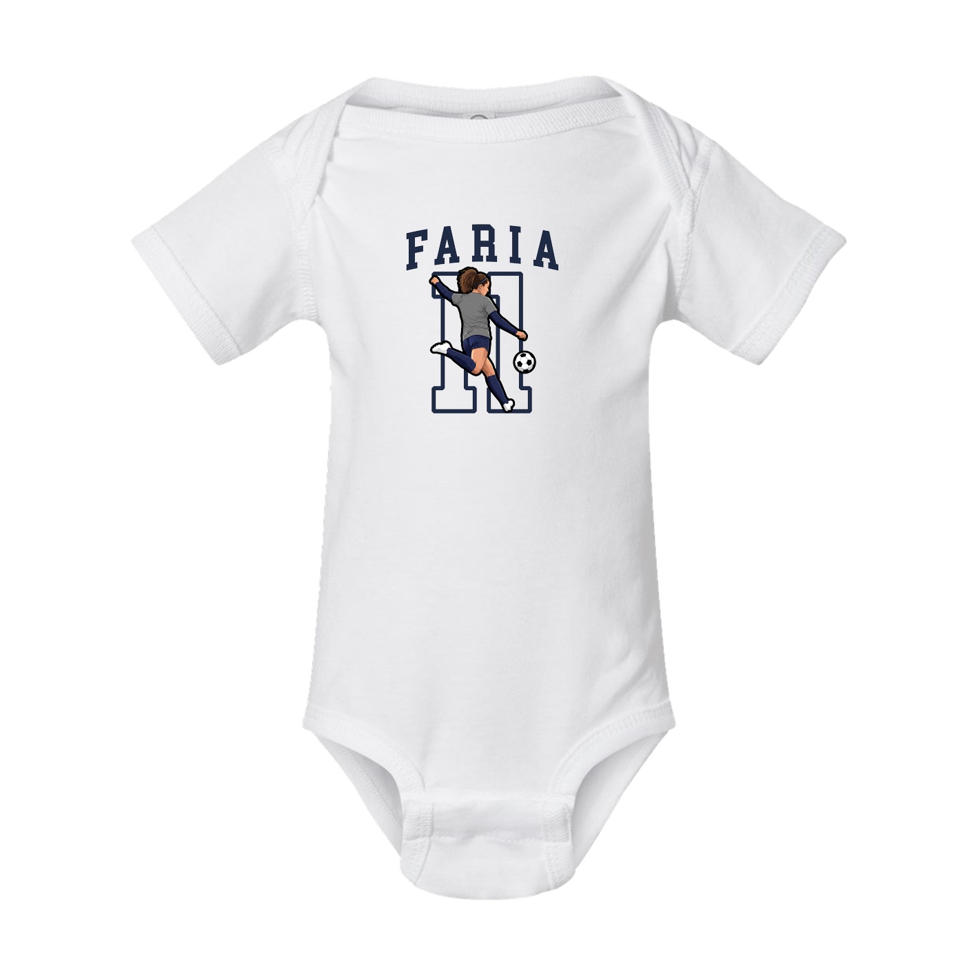 Baby Onesie — Shirsey in White