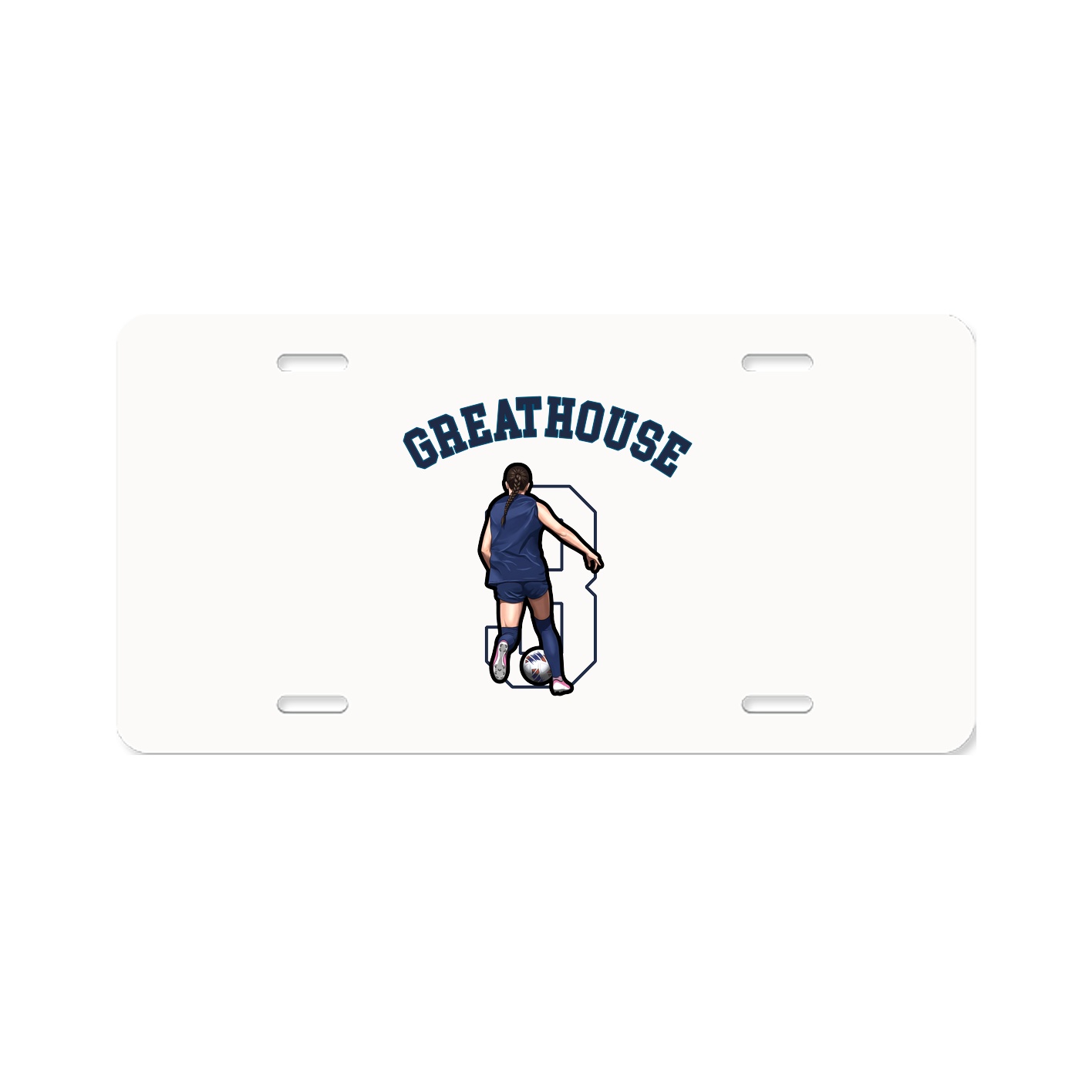 License Plate — Shirsey Arch in Classic