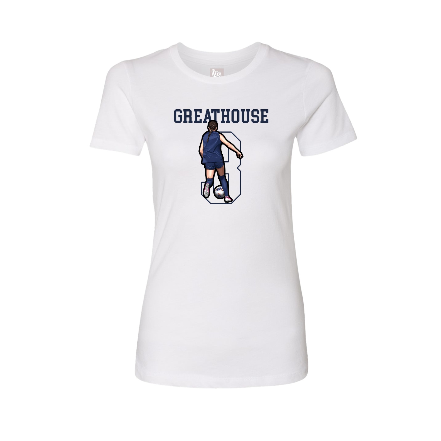 Fitted Women's Tee — Shirsey in White