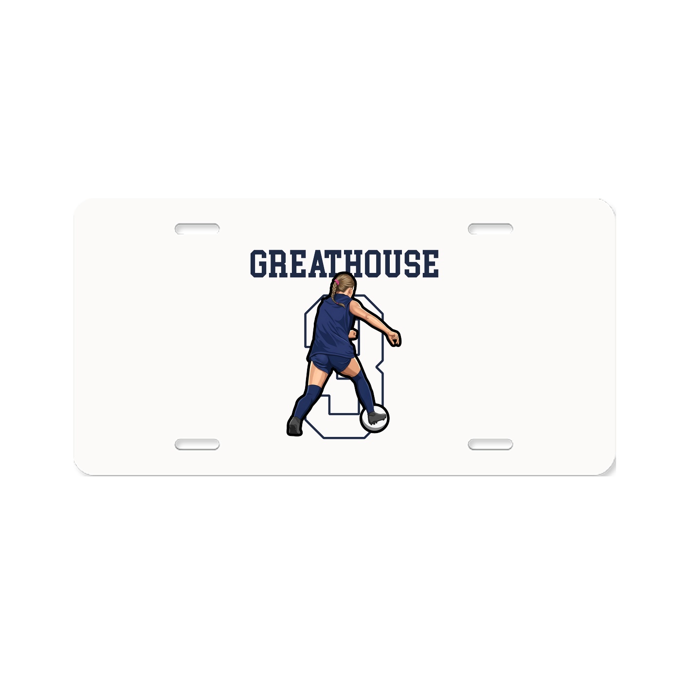 License Plate — Shirsey in Classic