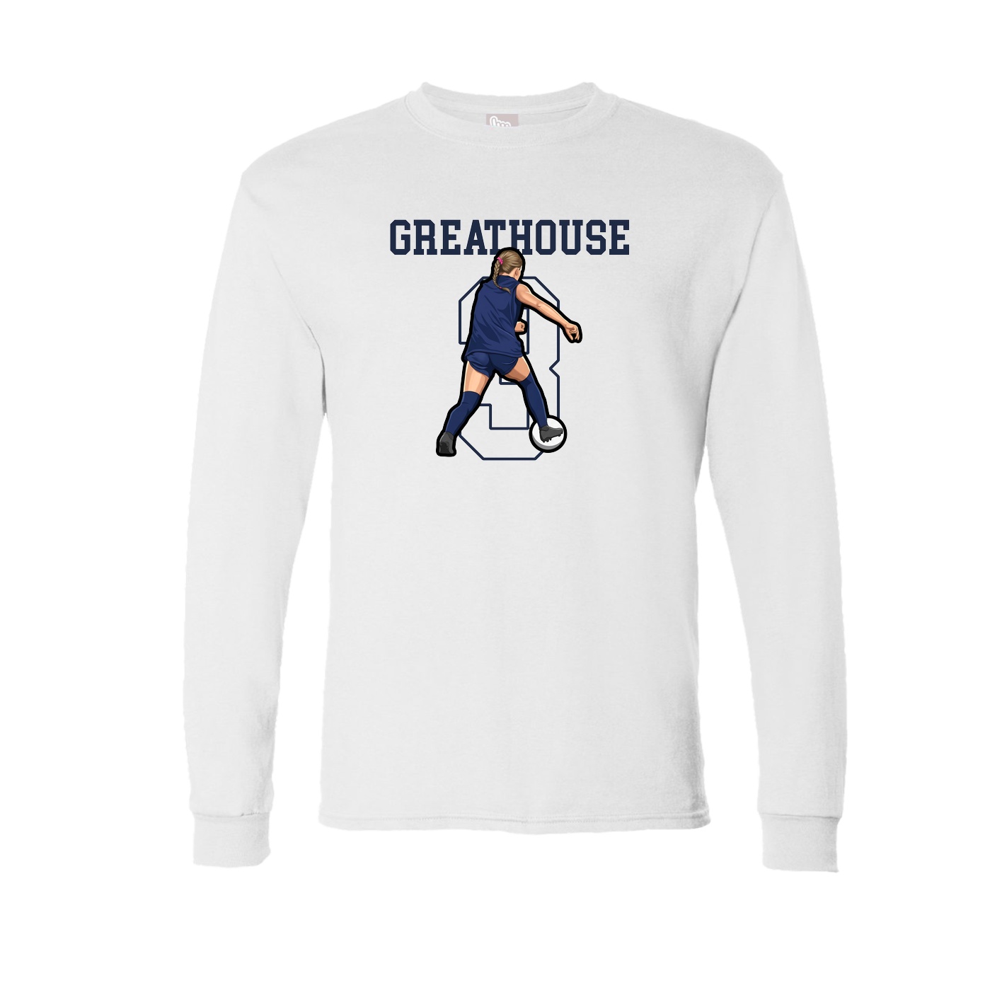 Long Sleeve Tee — Shirsey in White