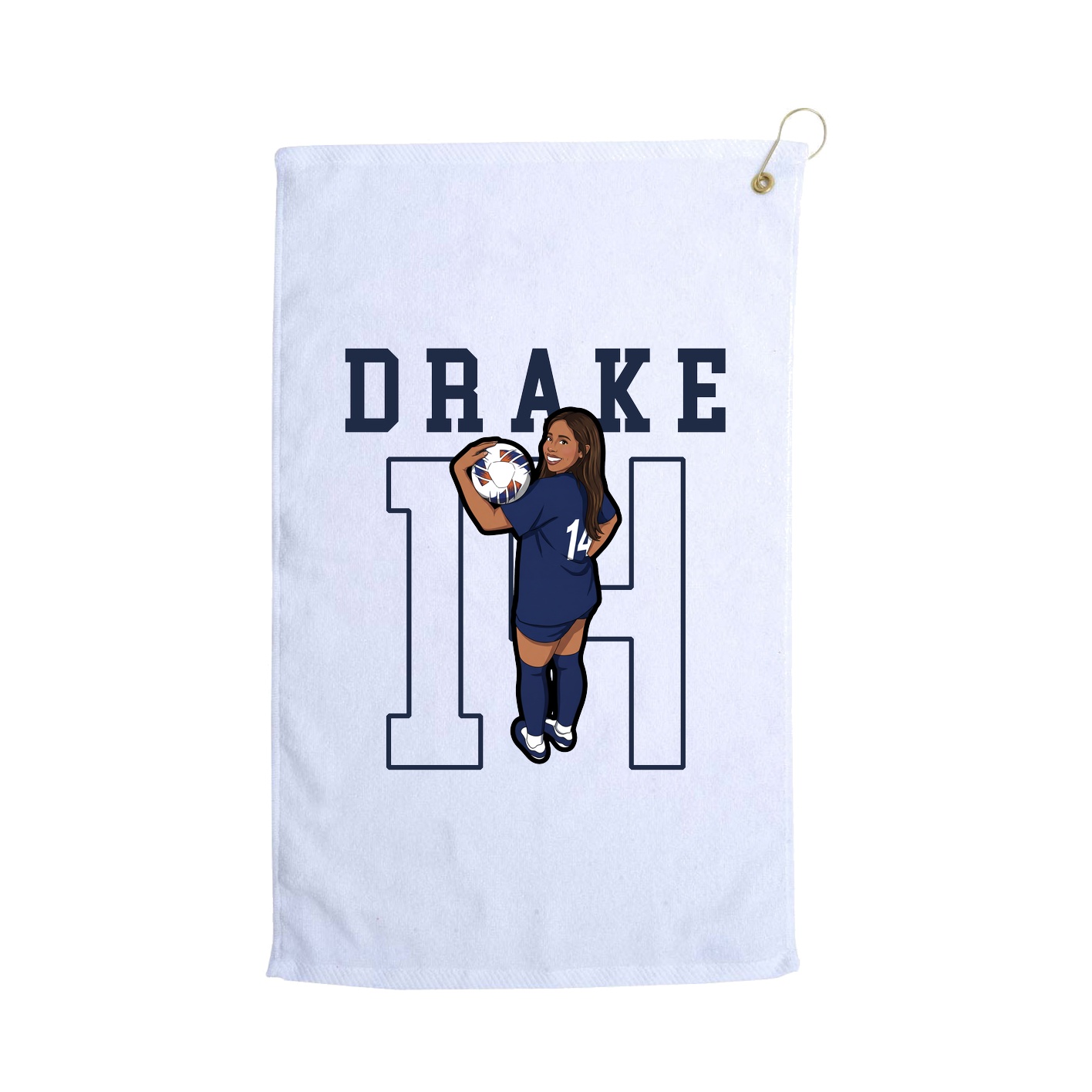Golf Towel — Shirsey in White