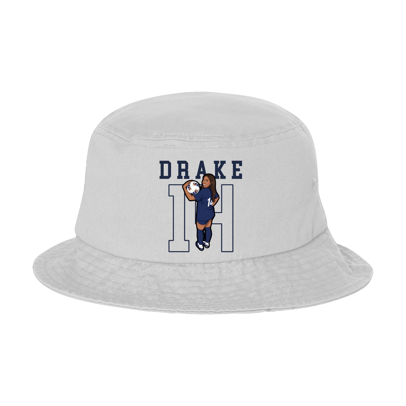 Bucket Cap — Shirsey in White