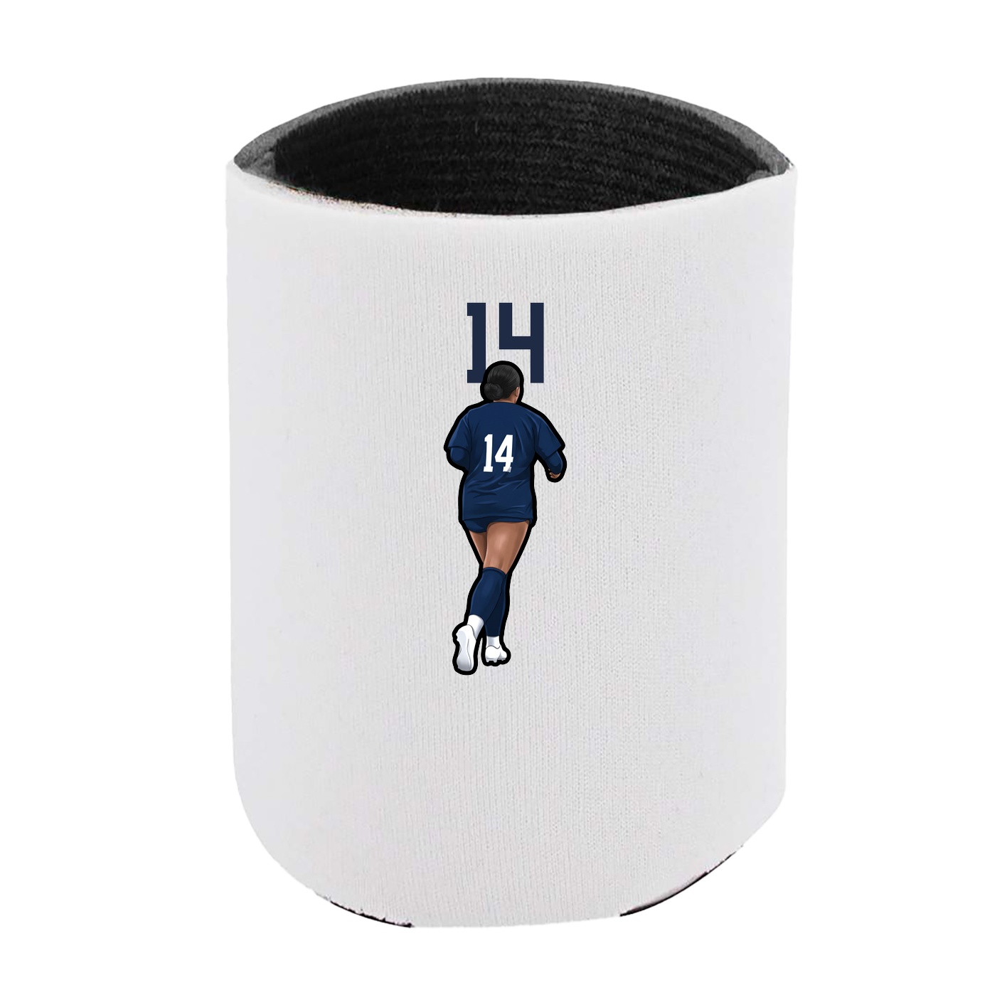 Can Holder — Number Top in White