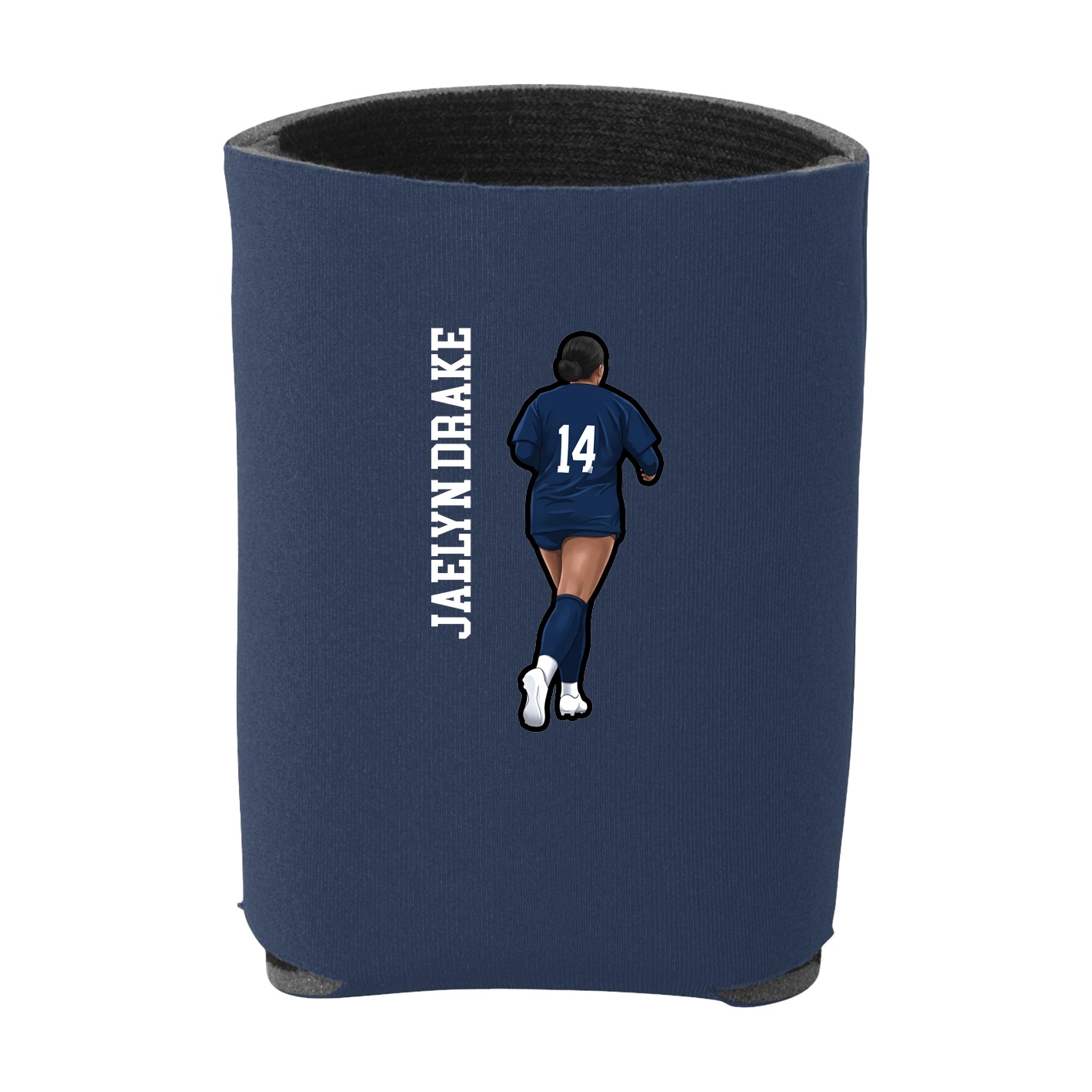 Can Holder — Name Vertical in Navy