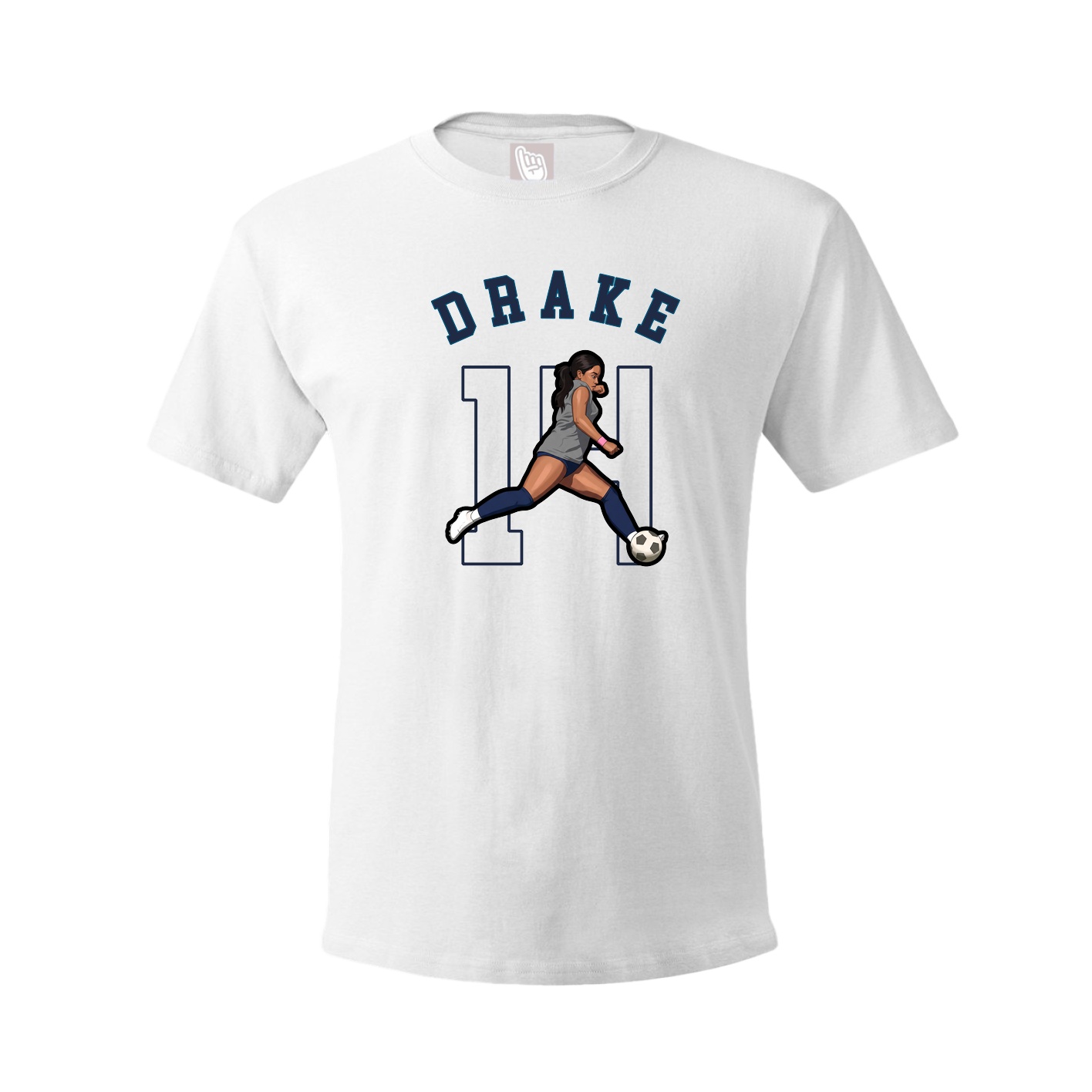 Youth Tee — Shirsey Arch in White