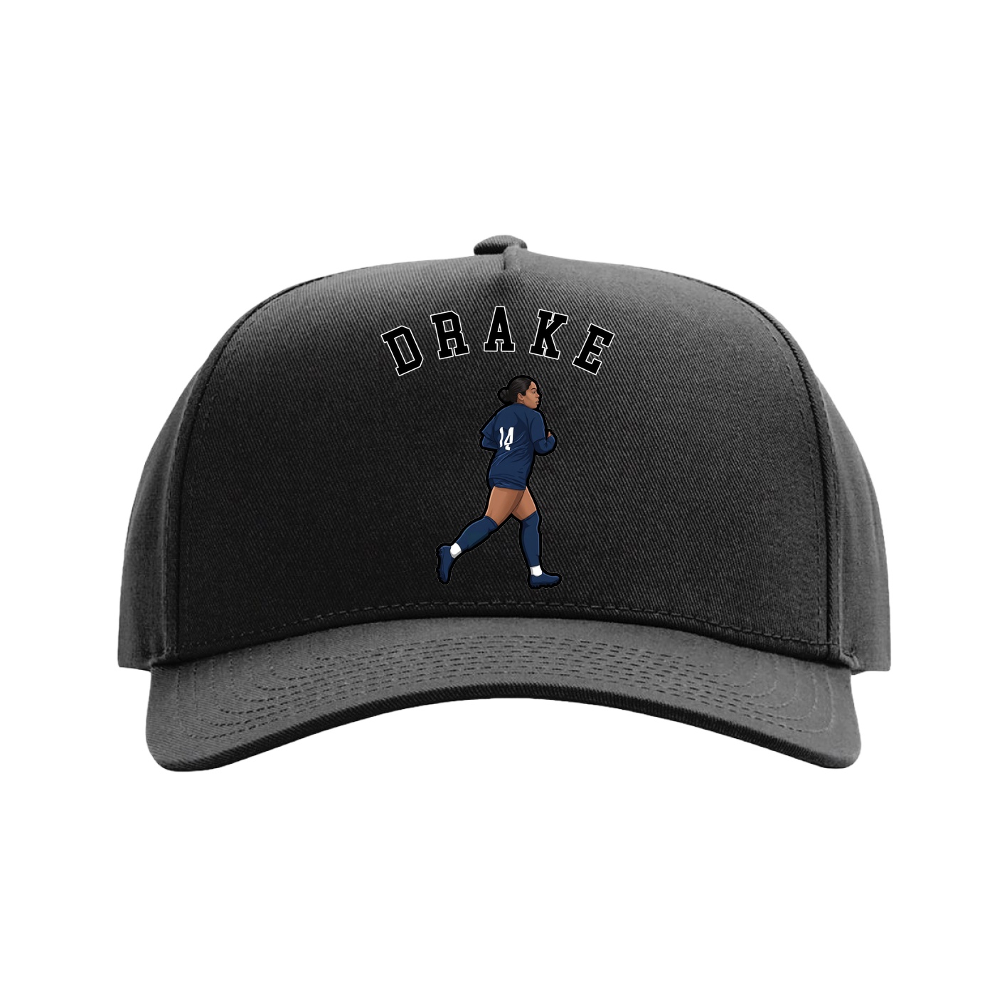 Full Fabric Five-Panel Champ Cap