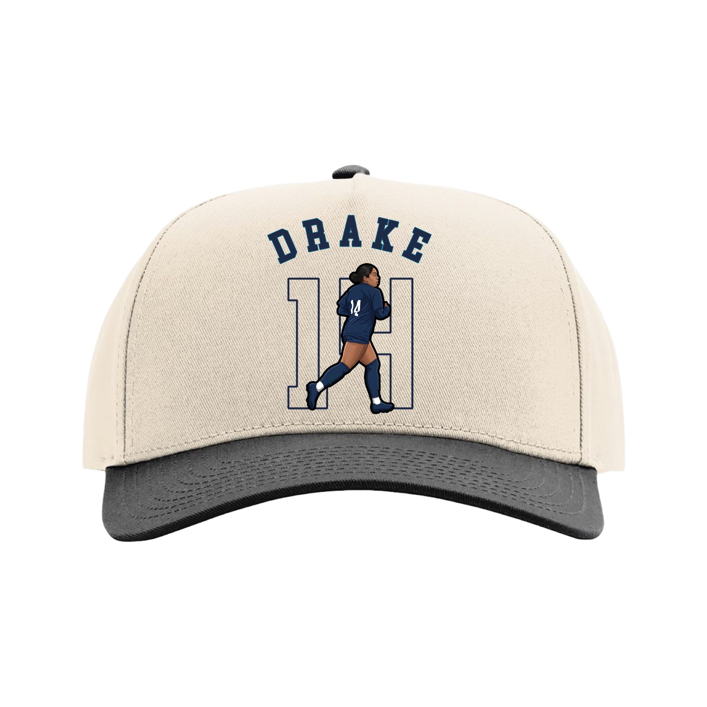 Full Fabric Five-Panel Champ Cap