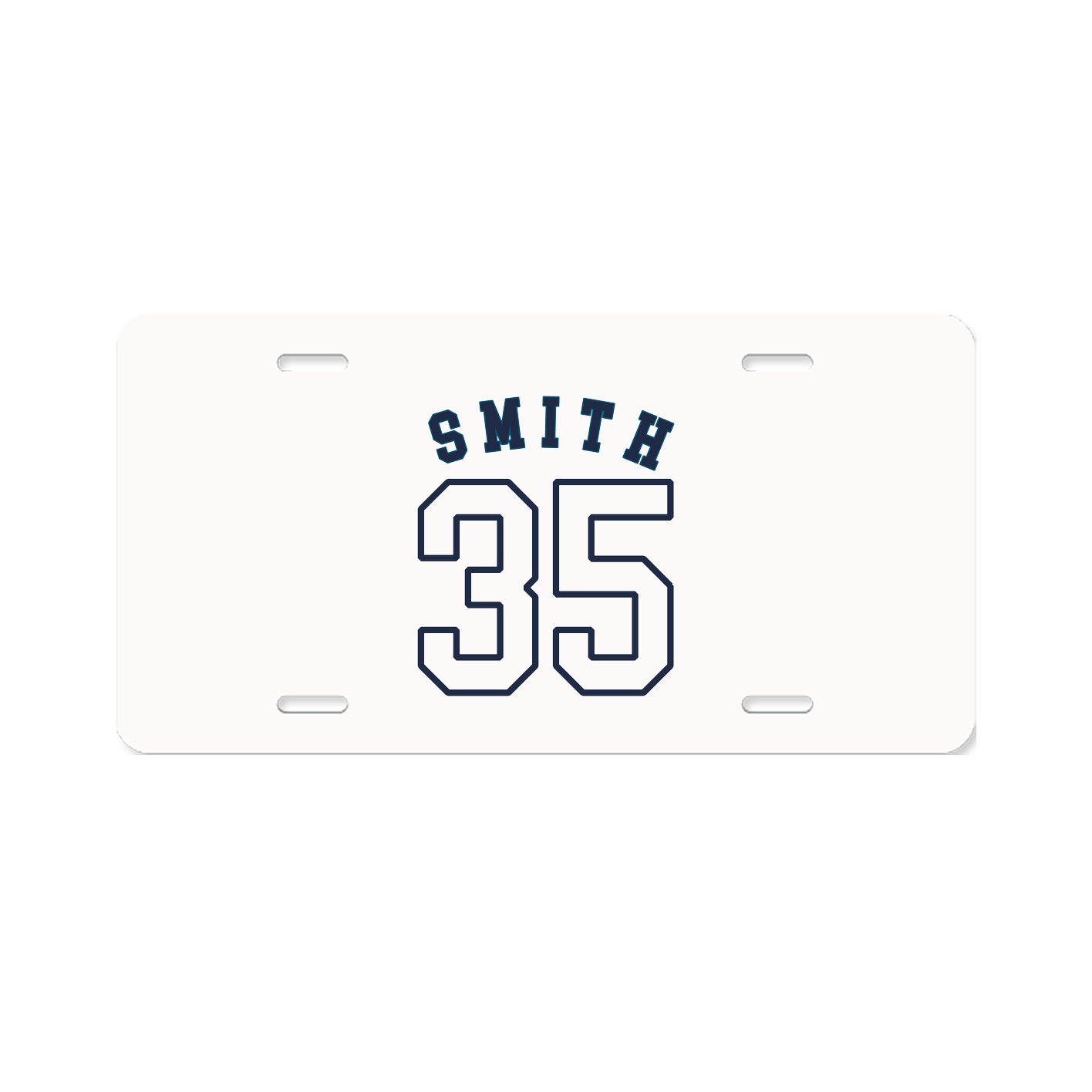 License Plate — Shirsey Arch in Classic