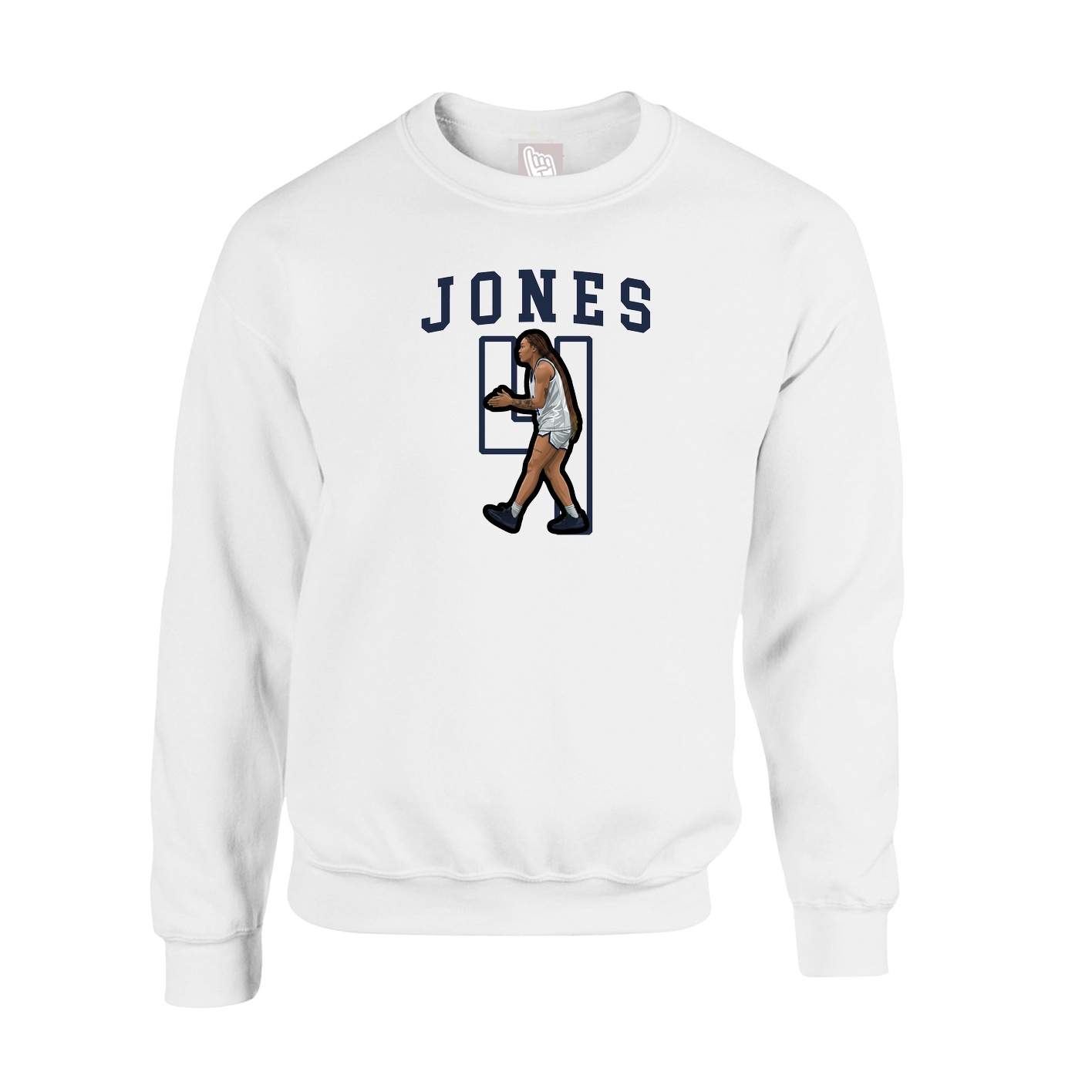 Fleece Crew — Shirsey in White
